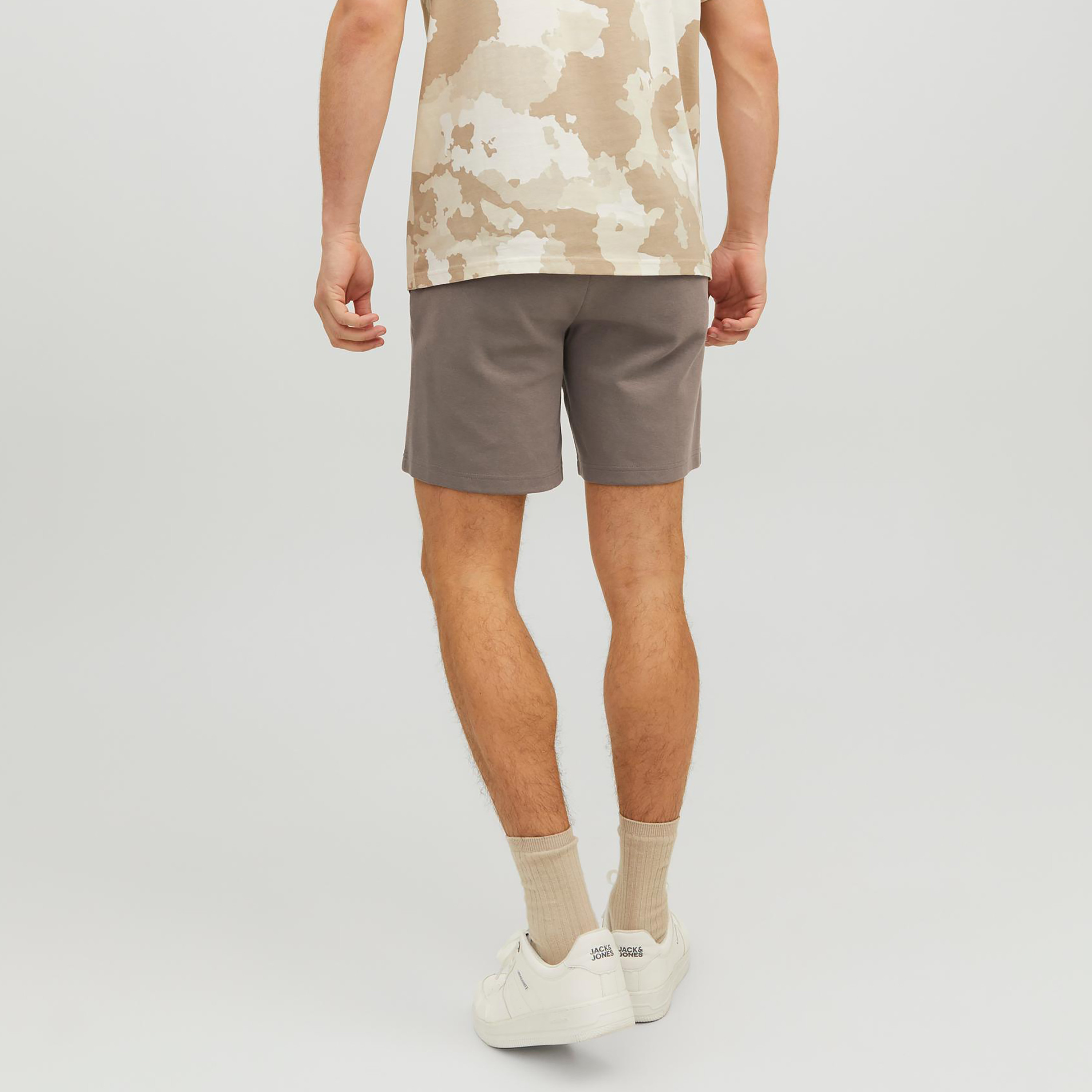 Jack & Jones Plain Low Waist Drawstring Sweat Shorts-men-clothing-bottoms-shorts-image-12