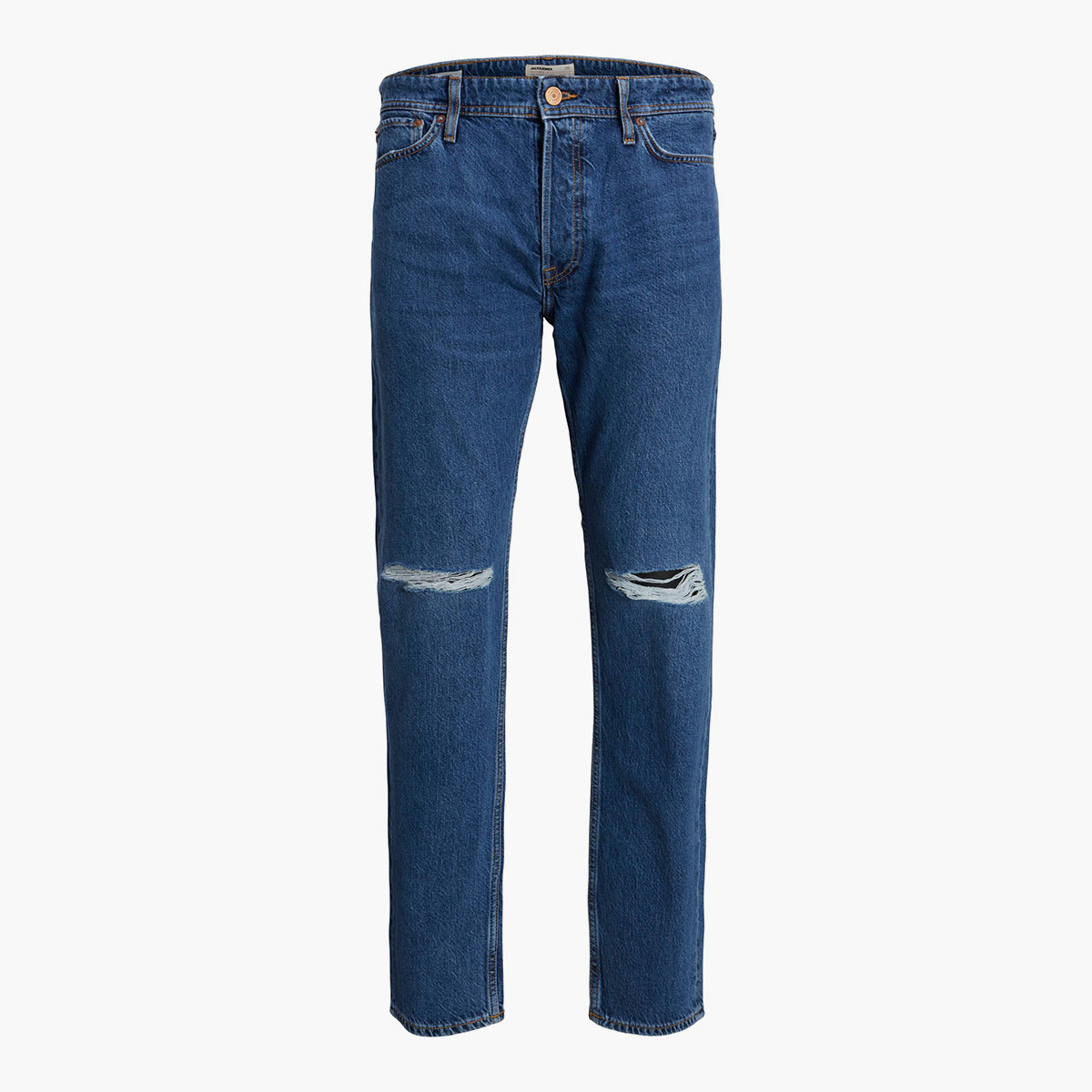 جاك آند جونز جينز أزرق ممزق فضفاض عالي الخصر للرجال-men-clothing-bottoms-jeans-image-1