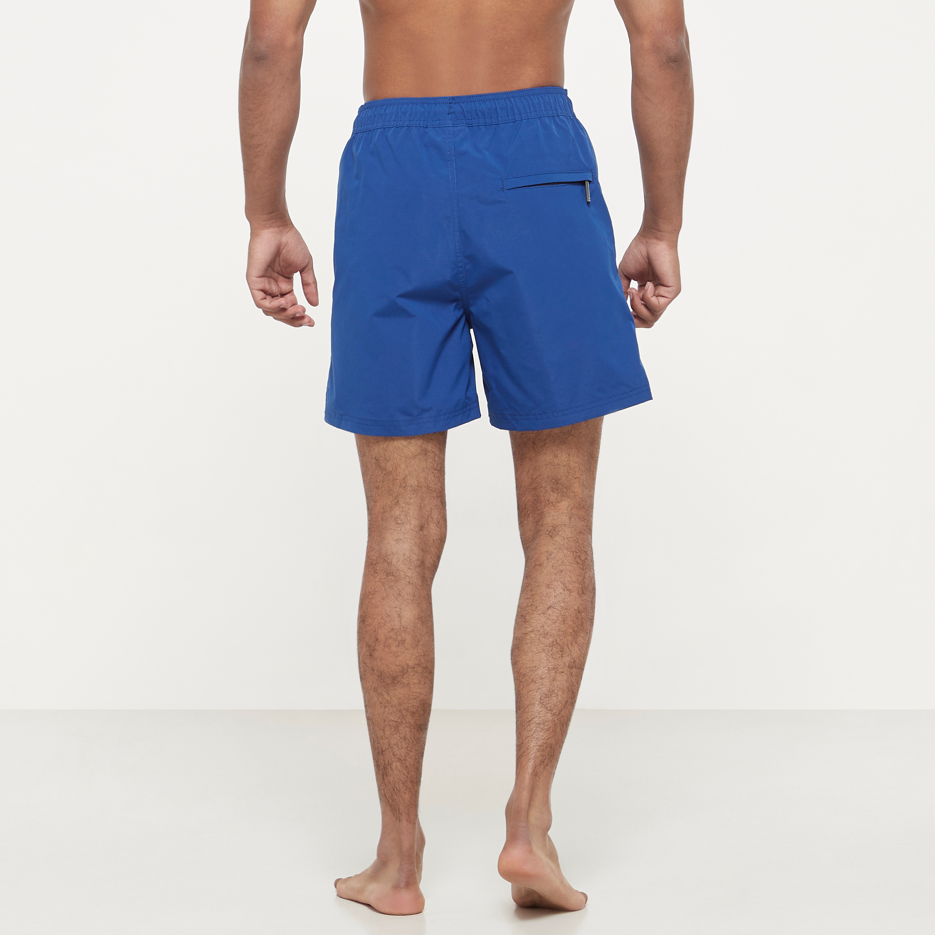 Jack & Jones Plain Mid-Rise Drawstring Shorts-men-clothing-swimandbeach-shorts-image-3