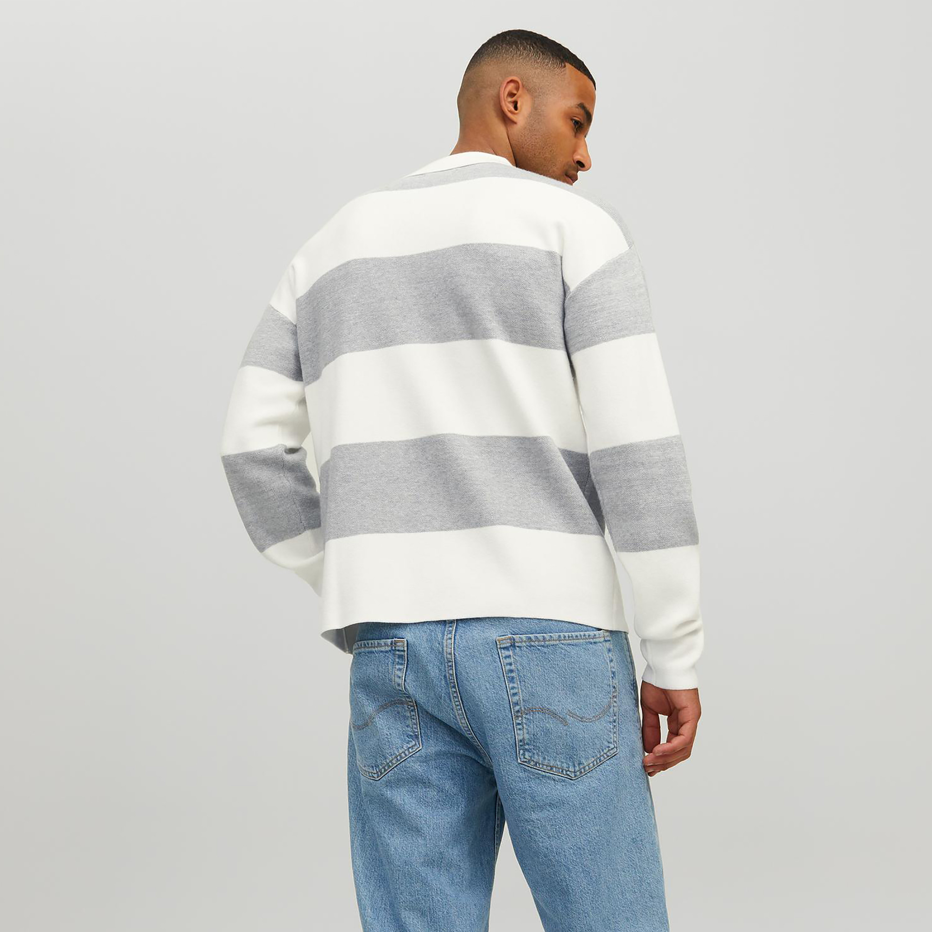 Jack & Jones Plain Long Sleeves Polo Pullover-men-clothing-sweatersandpullovers-image-5