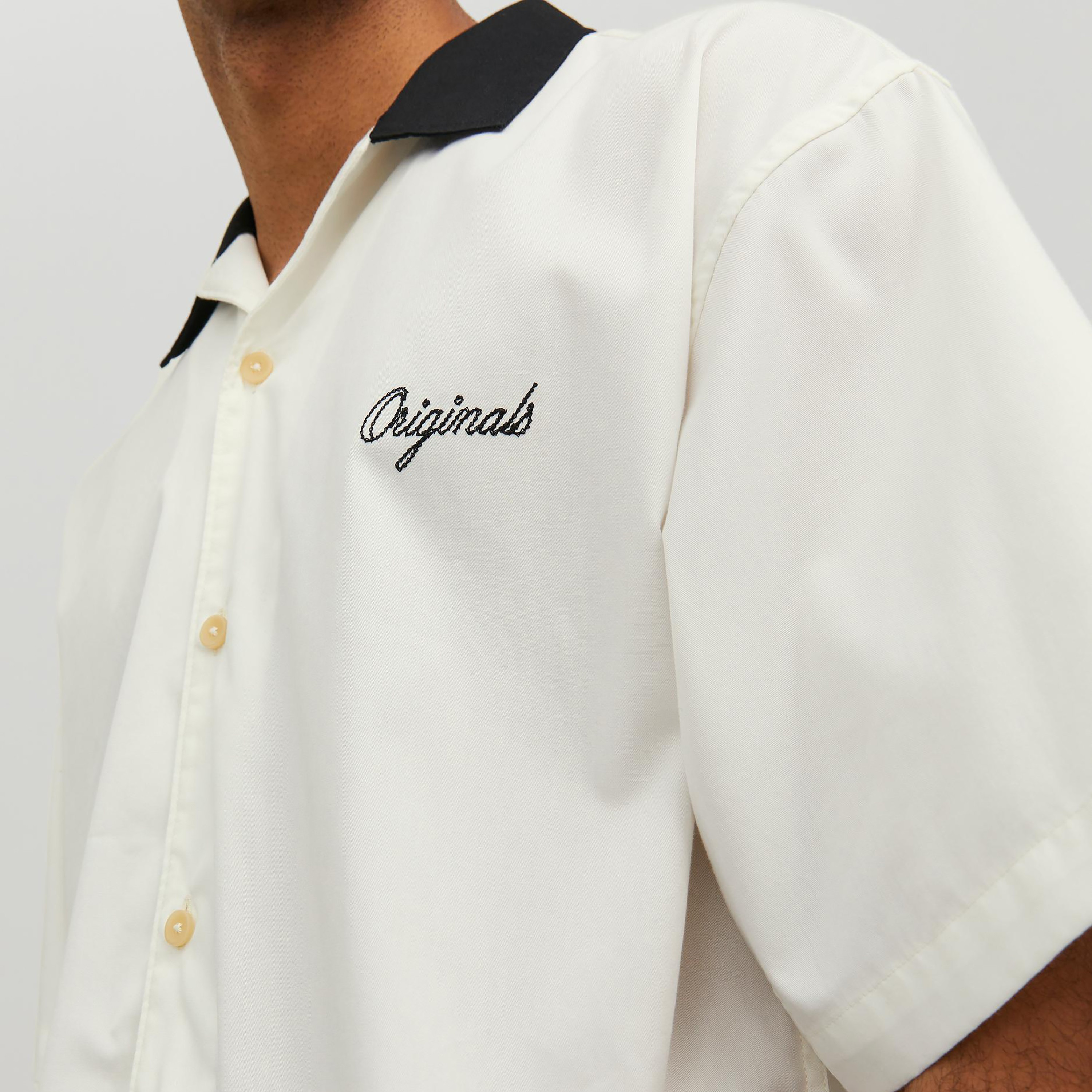 Jack & Jones Printed Collared Short Sleeves Casual Shirt-men-clothing-shirts-image-3