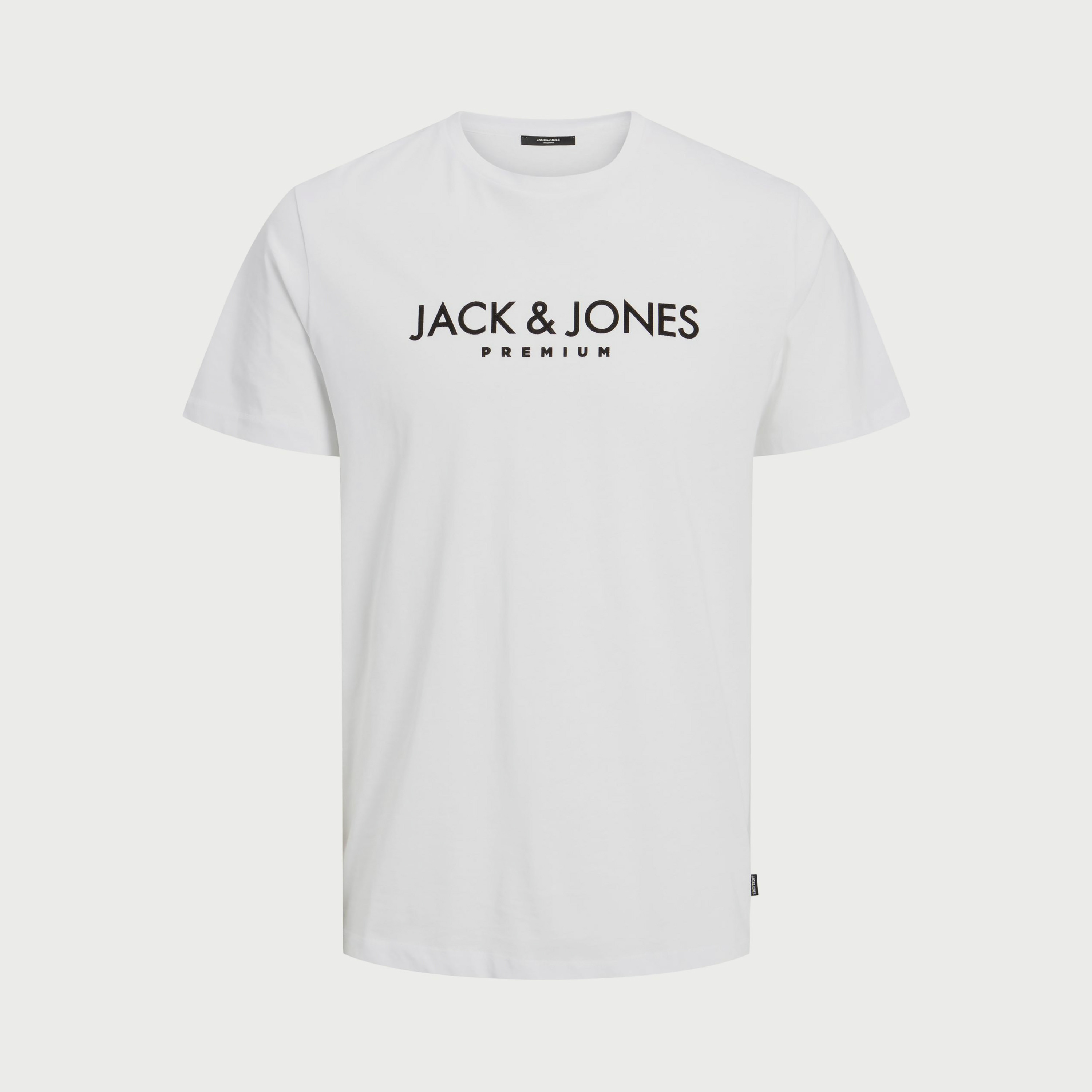 Jack & Jones Logo Crew Neck Short Sleeves T-Shirt-men-clothing-tshirtsandpolos-tshirts-image-2