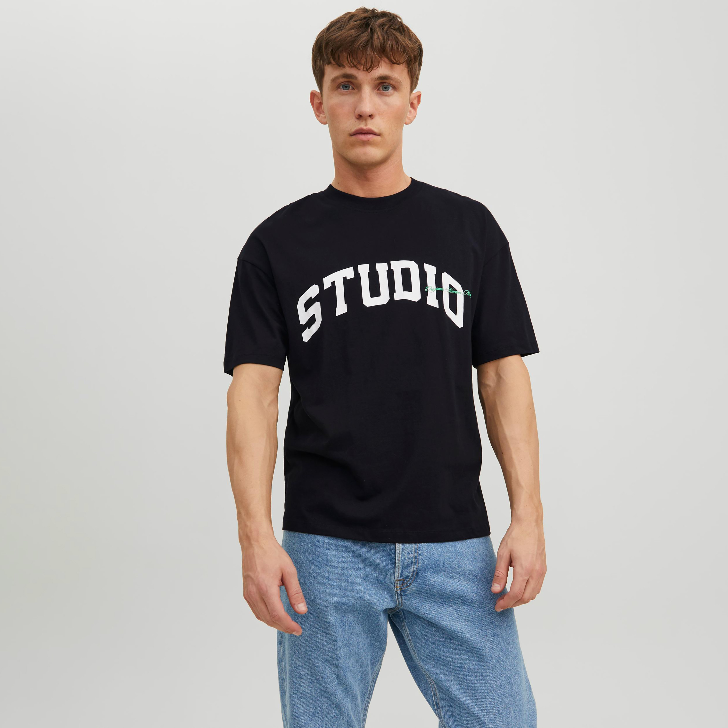 Jack & Jones Printed Crew Neck Short Sleeves T-Shirt-men-clothing-tshirtsandpolos-tshirts-image-1