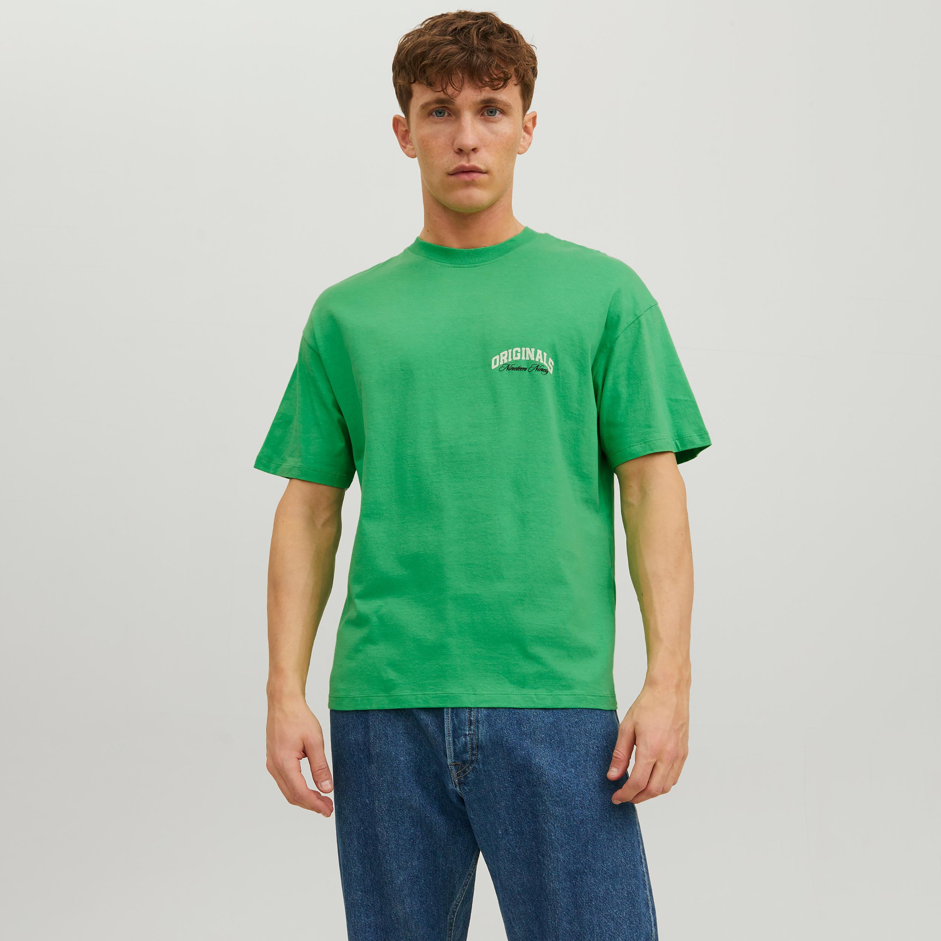 تي شيرت من جاك آند جونز مطبوع بأكمام قصيرة و ياقة مستديرة-men-clothing-tshirtsandpolos-tshirts-image-6
