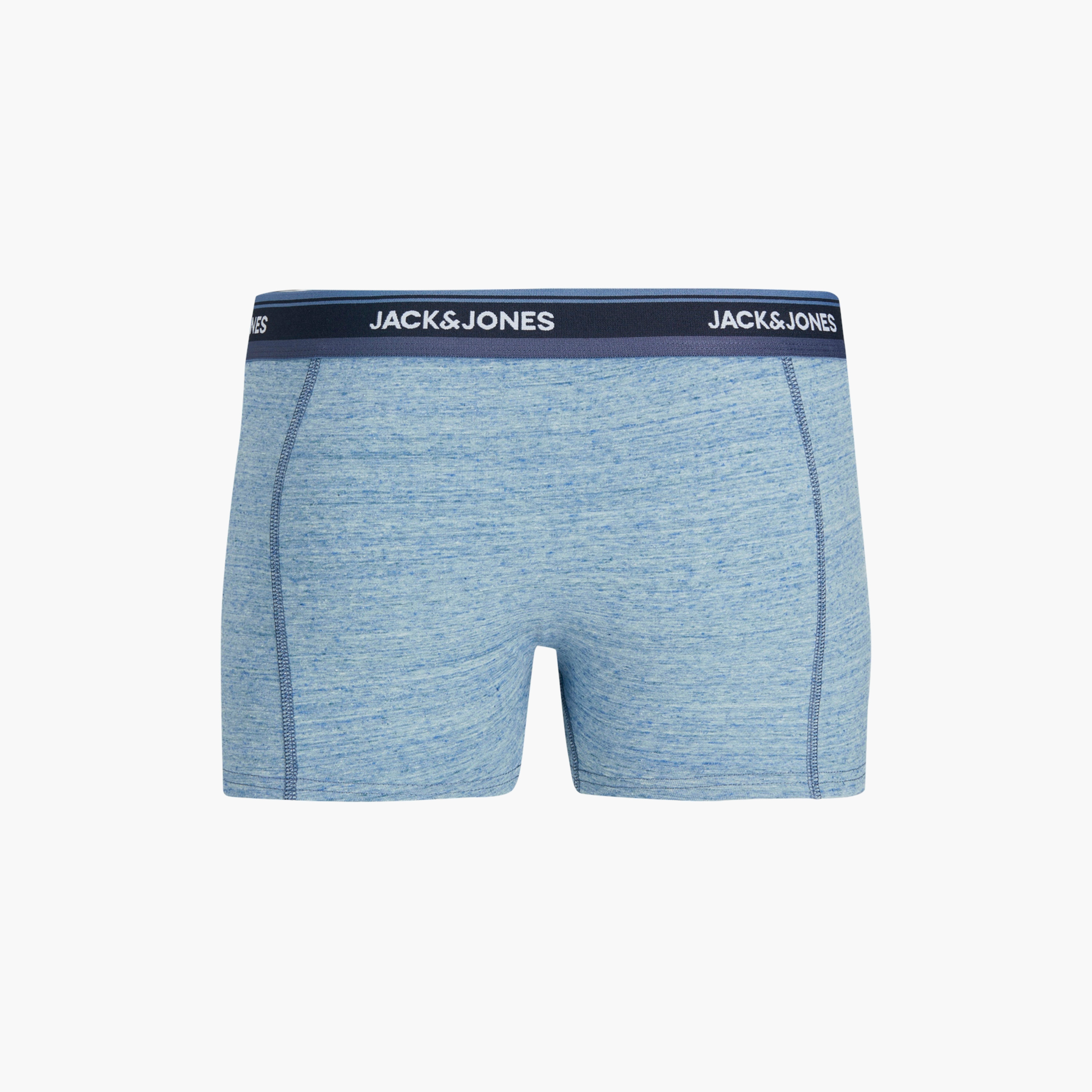 حزمة من 3 سراويل داخلية بحزام خصر مطاطي مطبوع عليها علامة تجارية من جاك آند جونز-men-clothing-innerwear-underwear-image-3