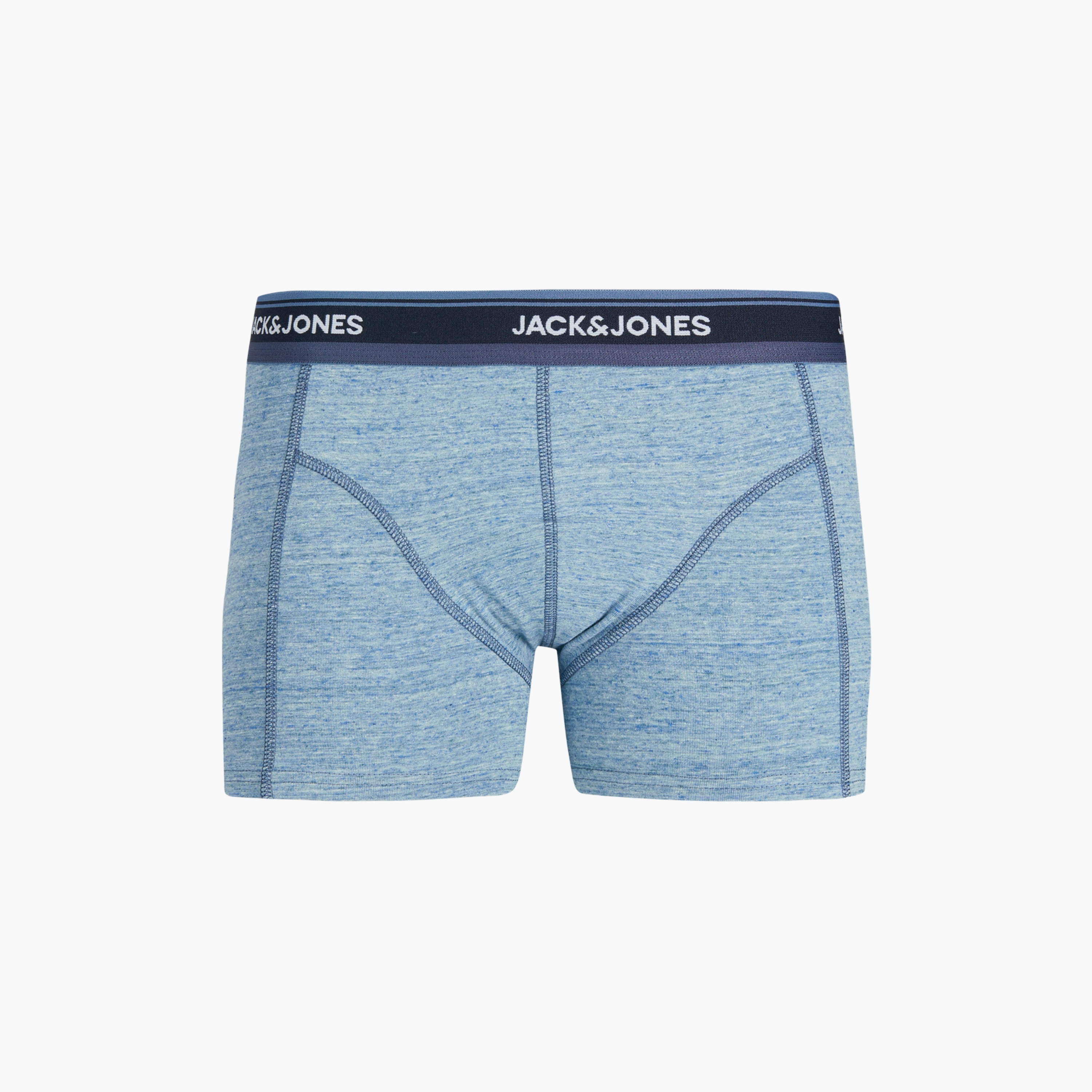 حزمة من 3 سراويل داخلية بحزام خصر مطاطي مطبوع عليها علامة تجارية من جاك آند جونز-men-clothing-innerwear-underwear-image-4