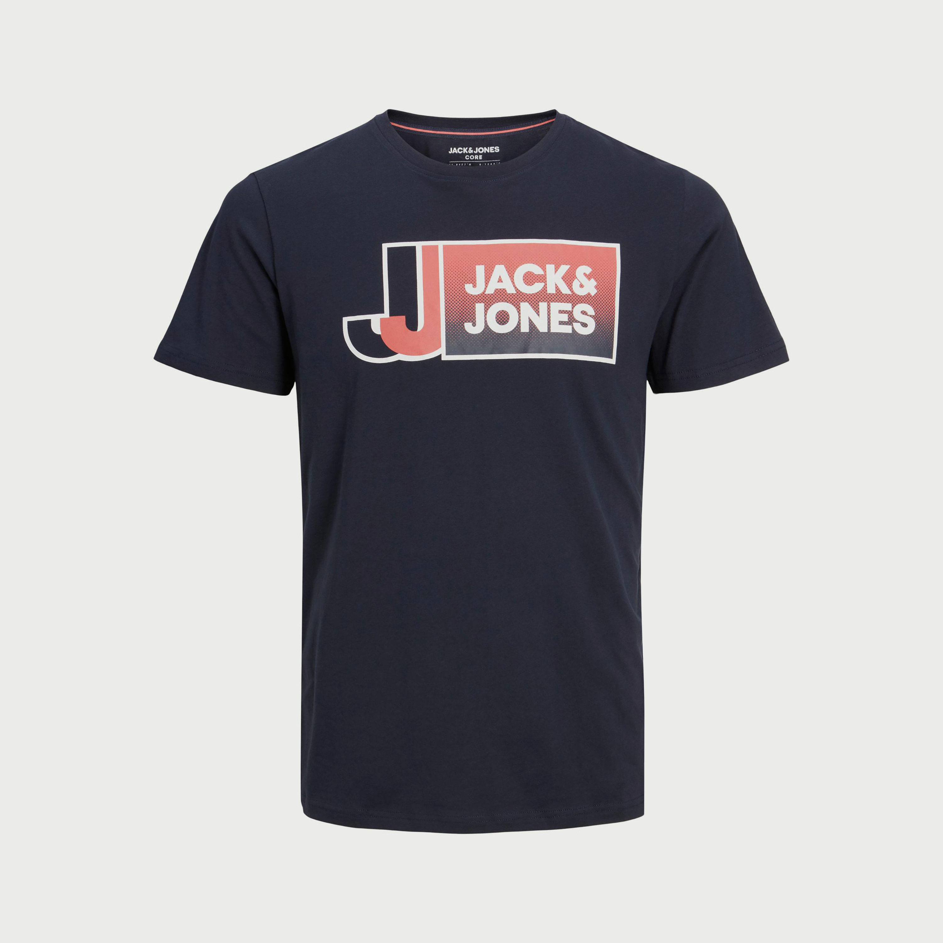 Jack & Jones Logo Crew Neck Short Sleeves T-Shirt-men-clothing-tshirtsandpolos-tshirts-image-5