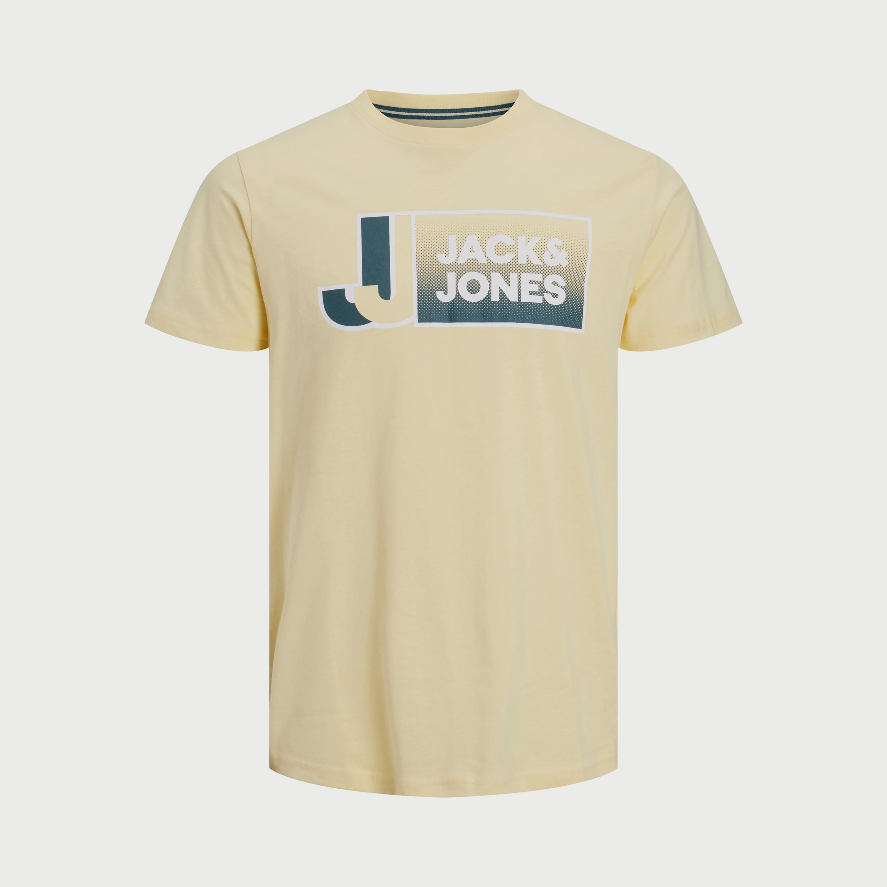 تي شيرت من جاك آند جونز مع شعار بأكمام قصيرة و ياقة مستديرة-men-clothing-tshirtsandpolos-tshirts-image-30