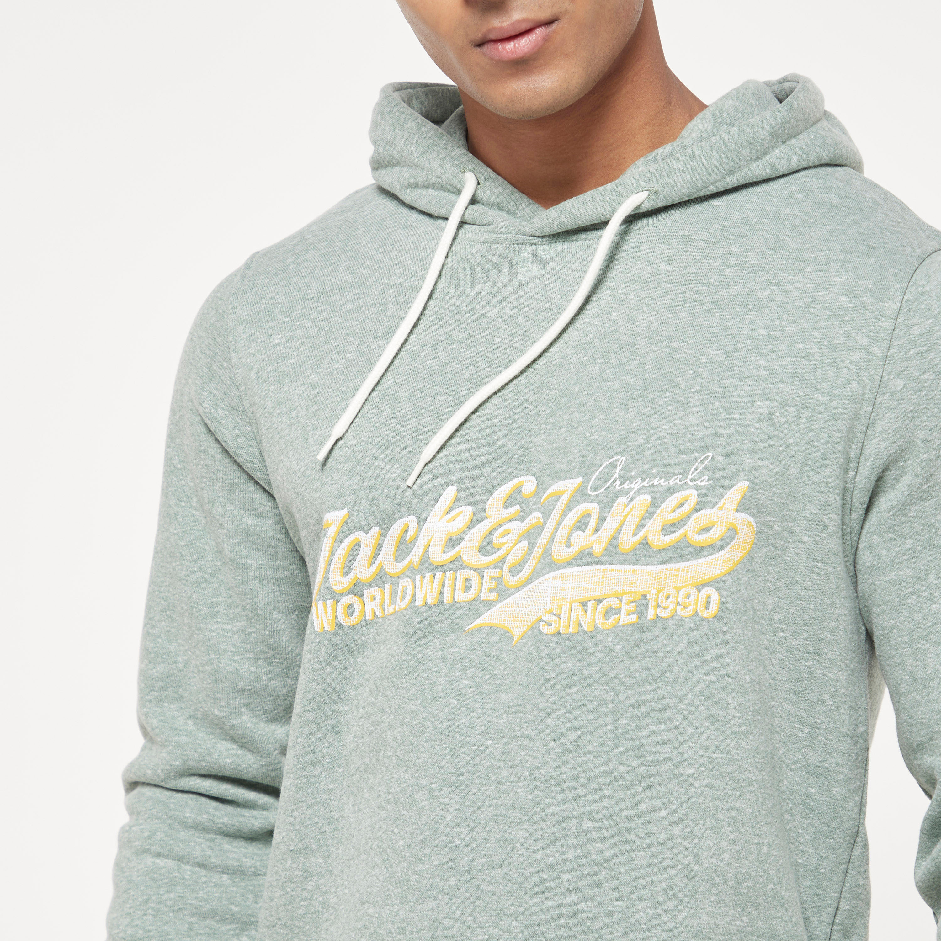 Jack & Jones Men Navy Blue Printed Hoodie-men-winterwear-hoodiesandsweatshirts-image-8
