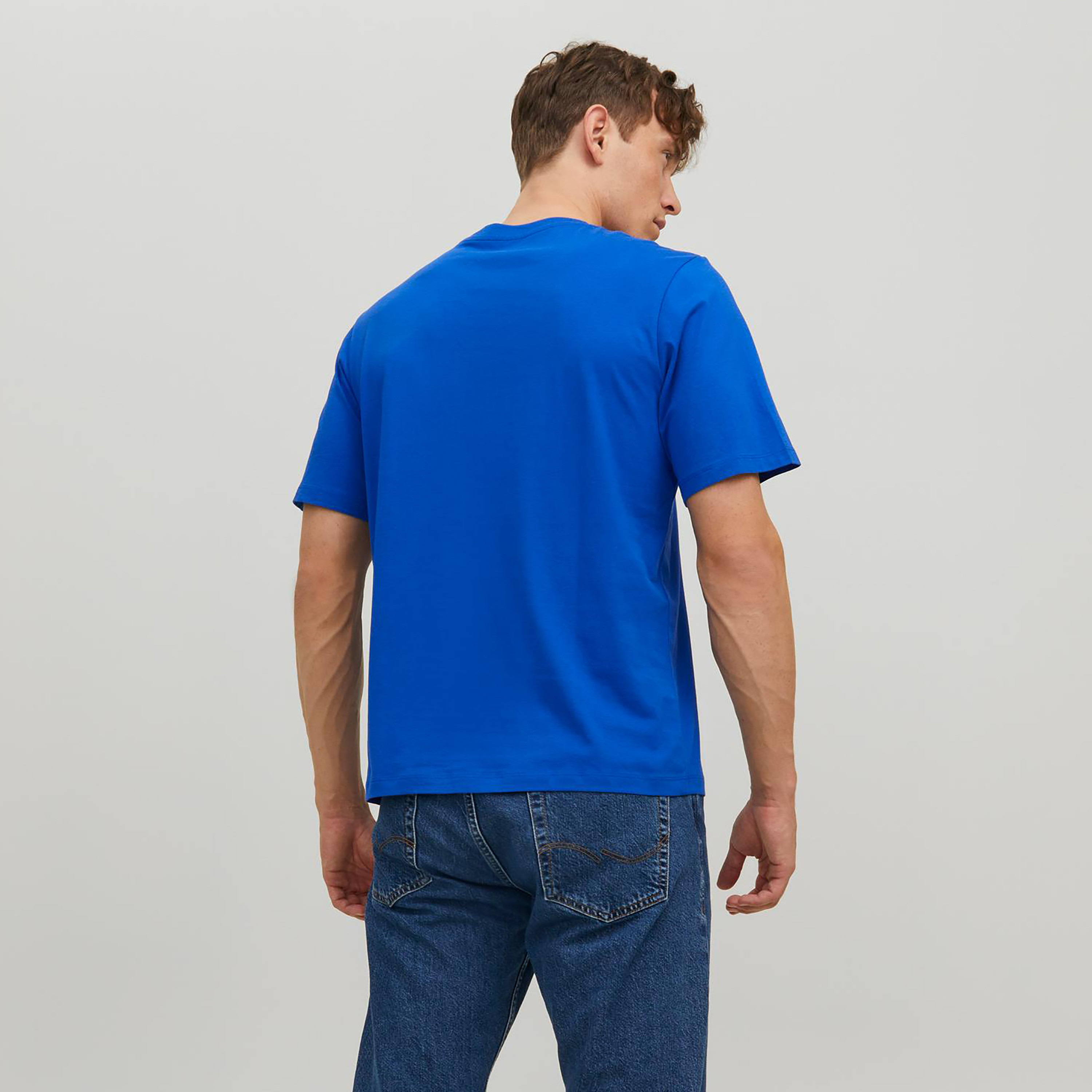 Jack & Jones Logo Crew Neck Short Sleeves T-Shirt-men-clothing-tshirtsandpolos-tshirts-image-4