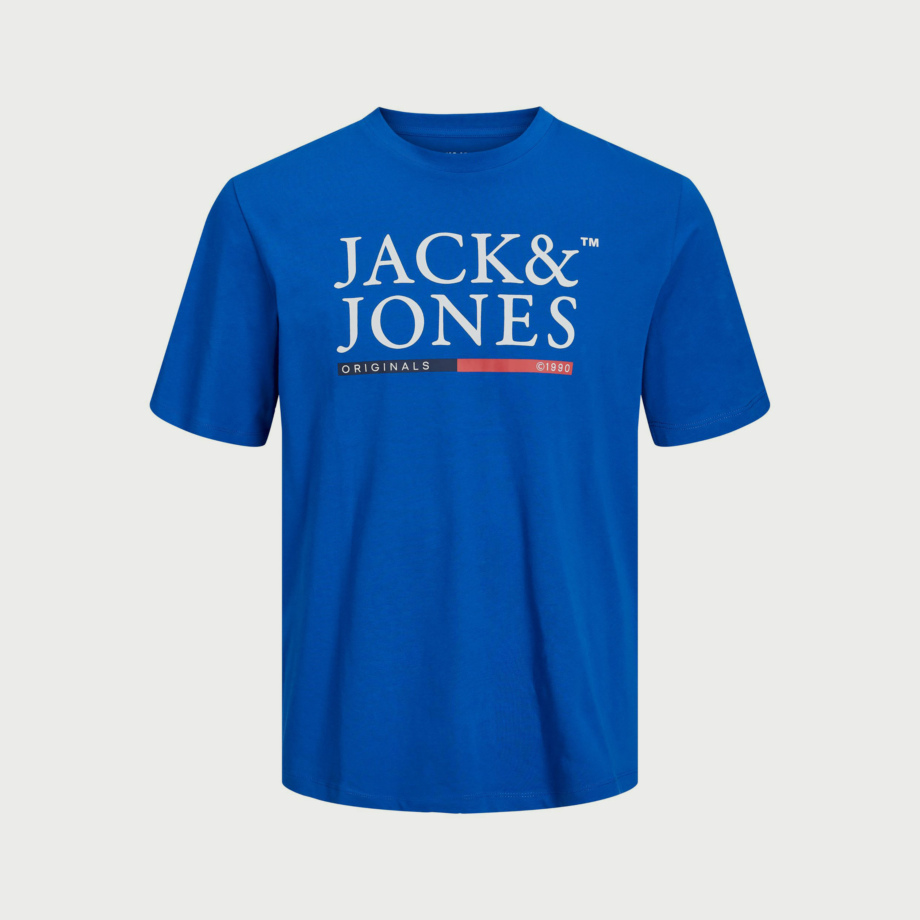تي شيرت من جاك آند جونز مع شعار بأكمام قصيرة و ياقة مستديرة-men-clothing-tshirtsandpolos-tshirts-image-5