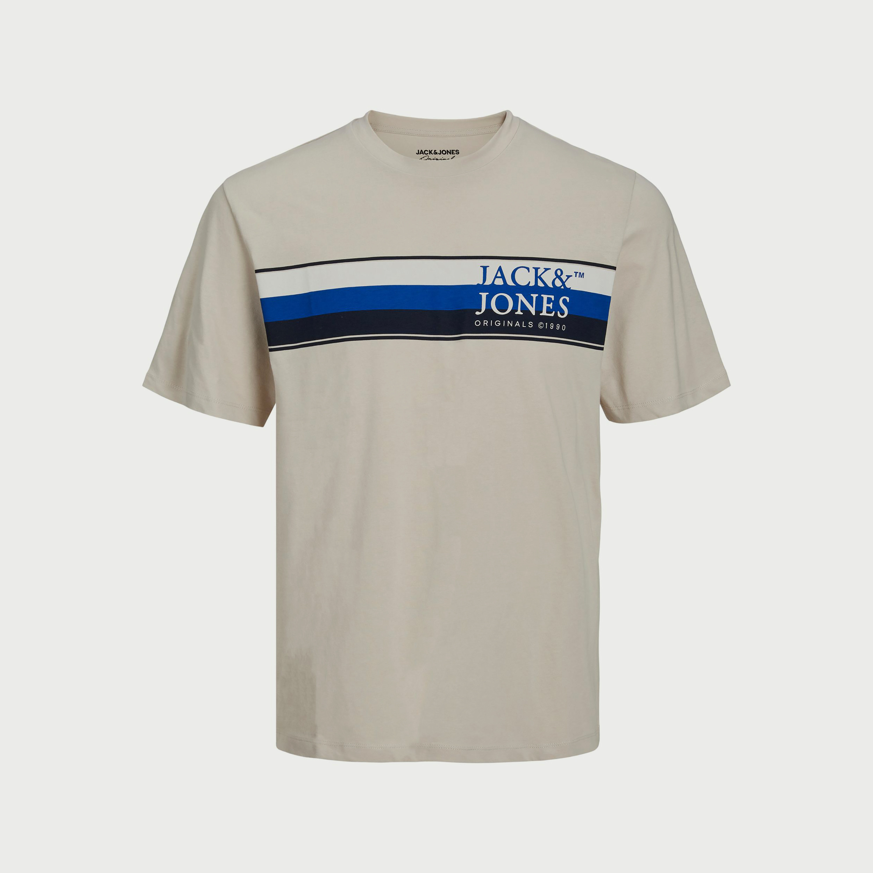 Jack & Jones Logo Crew Neck Short Sleeves T-Shirt-men-clothing-tshirtsandpolos-tshirts-image-5