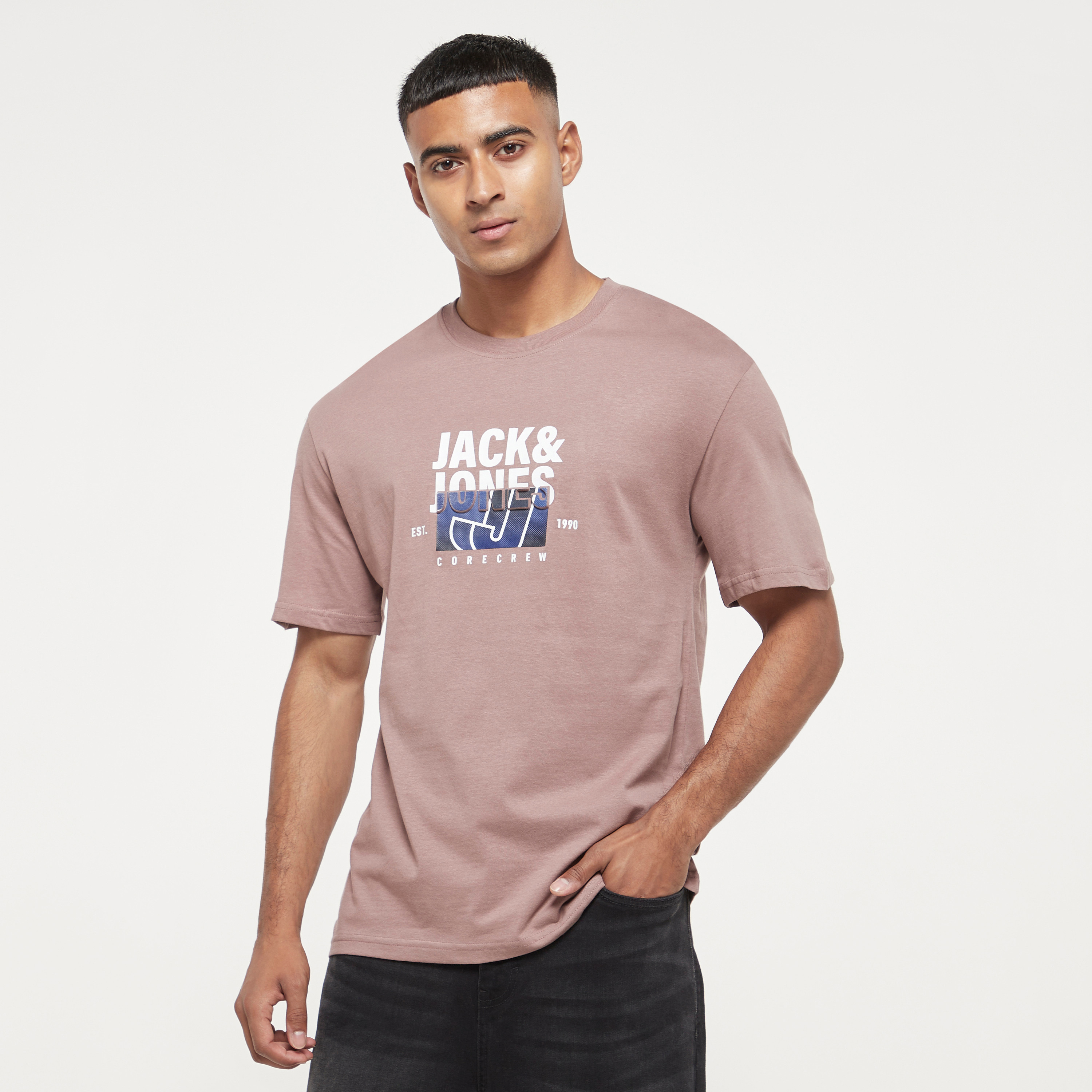 Jack & Jones Printed Crew Neck Short Sleeves T-Shirt-men-clothing-tshirtsandpolos-tshirts-image-5