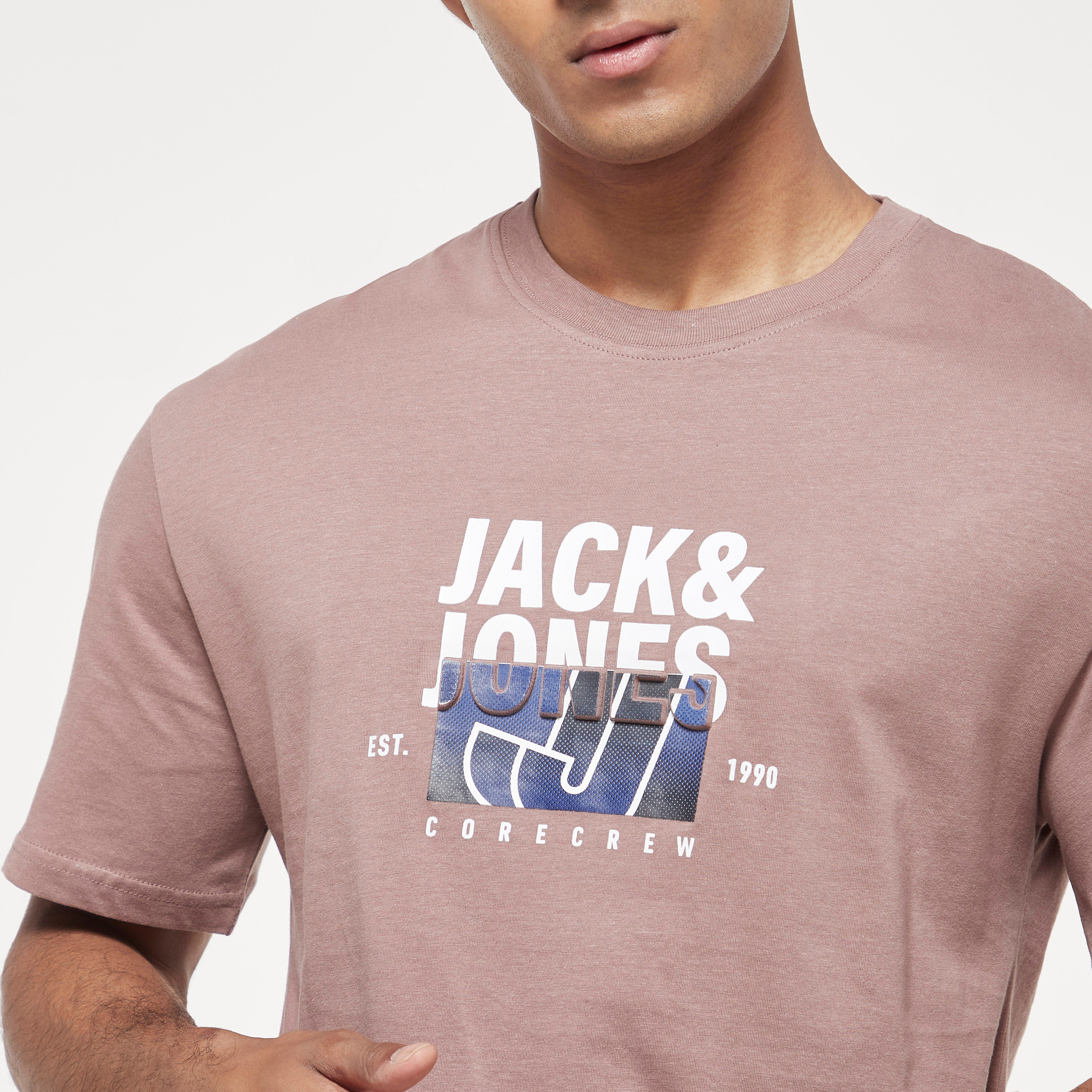 Jack & Jones Printed Crew Neck Short Sleeves T-Shirt-men-clothing-tshirtsandpolos-tshirts-image-8