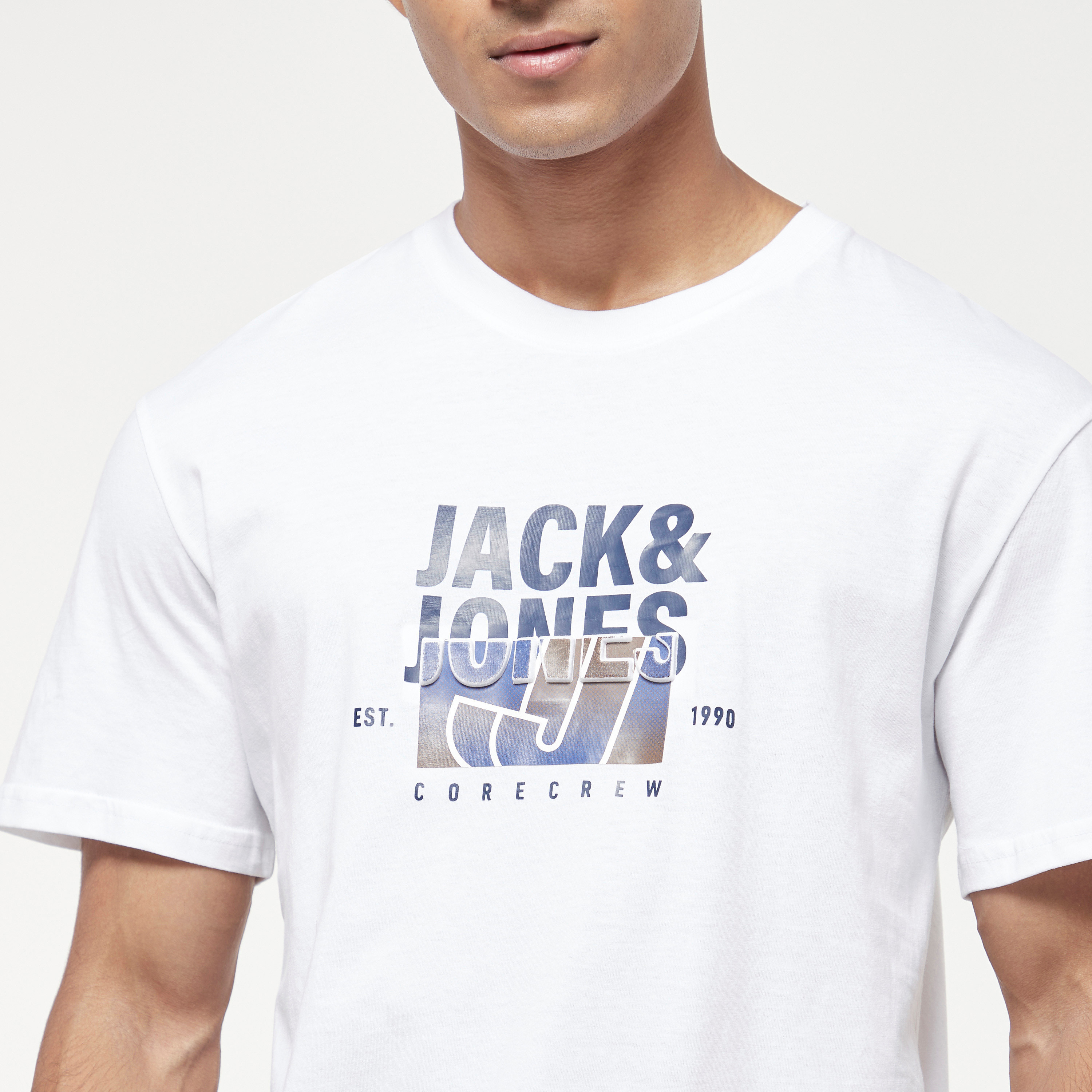 Jack & Jones Printed Crew Neck Short Sleeves T-Shirt-men-clothing-tshirtsandpolos-tshirts-image-12