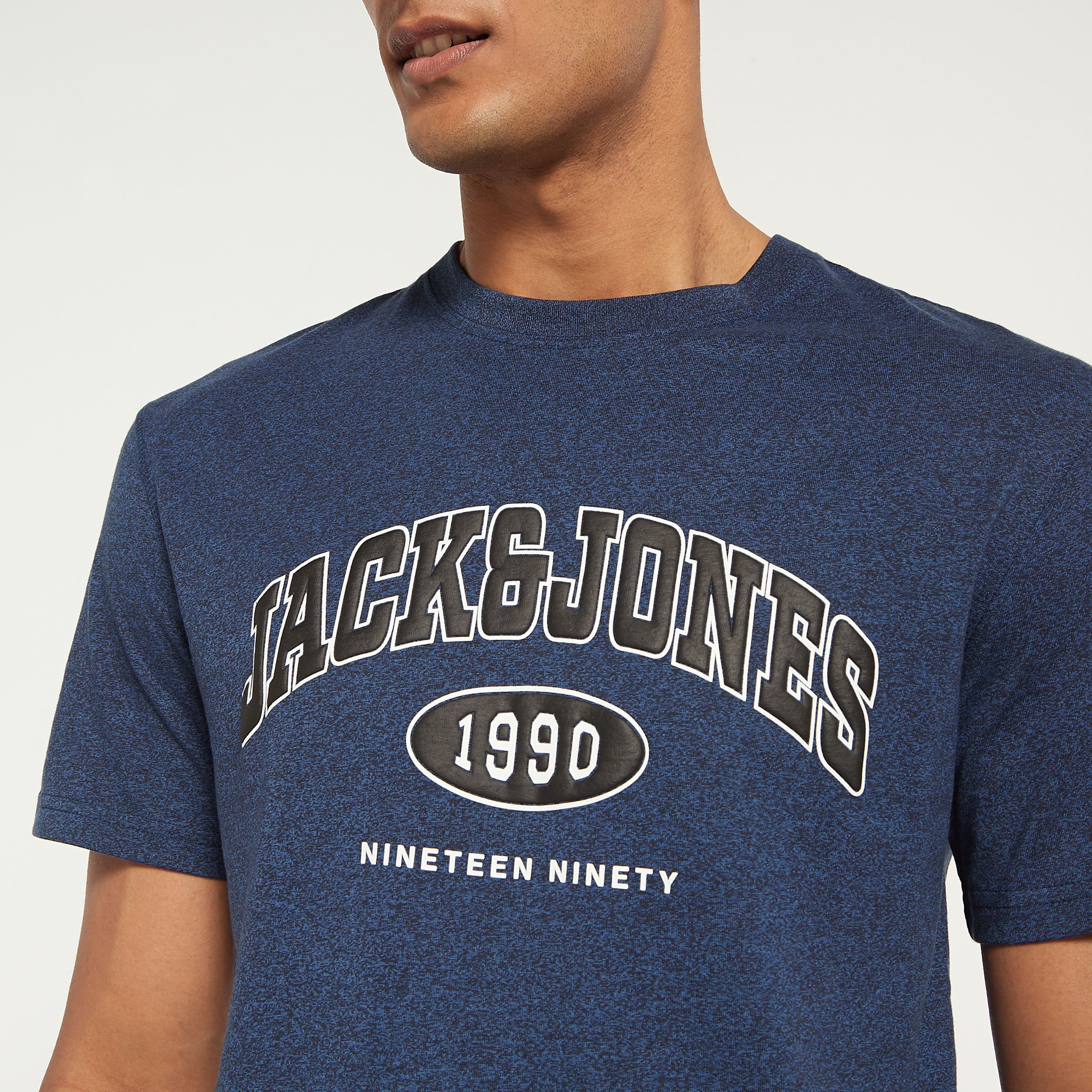 Jack & Jones Printed Crew Neck Short Sleeves T-Shirt-men-clothing-tshirtsandpolos-tshirts-image-4