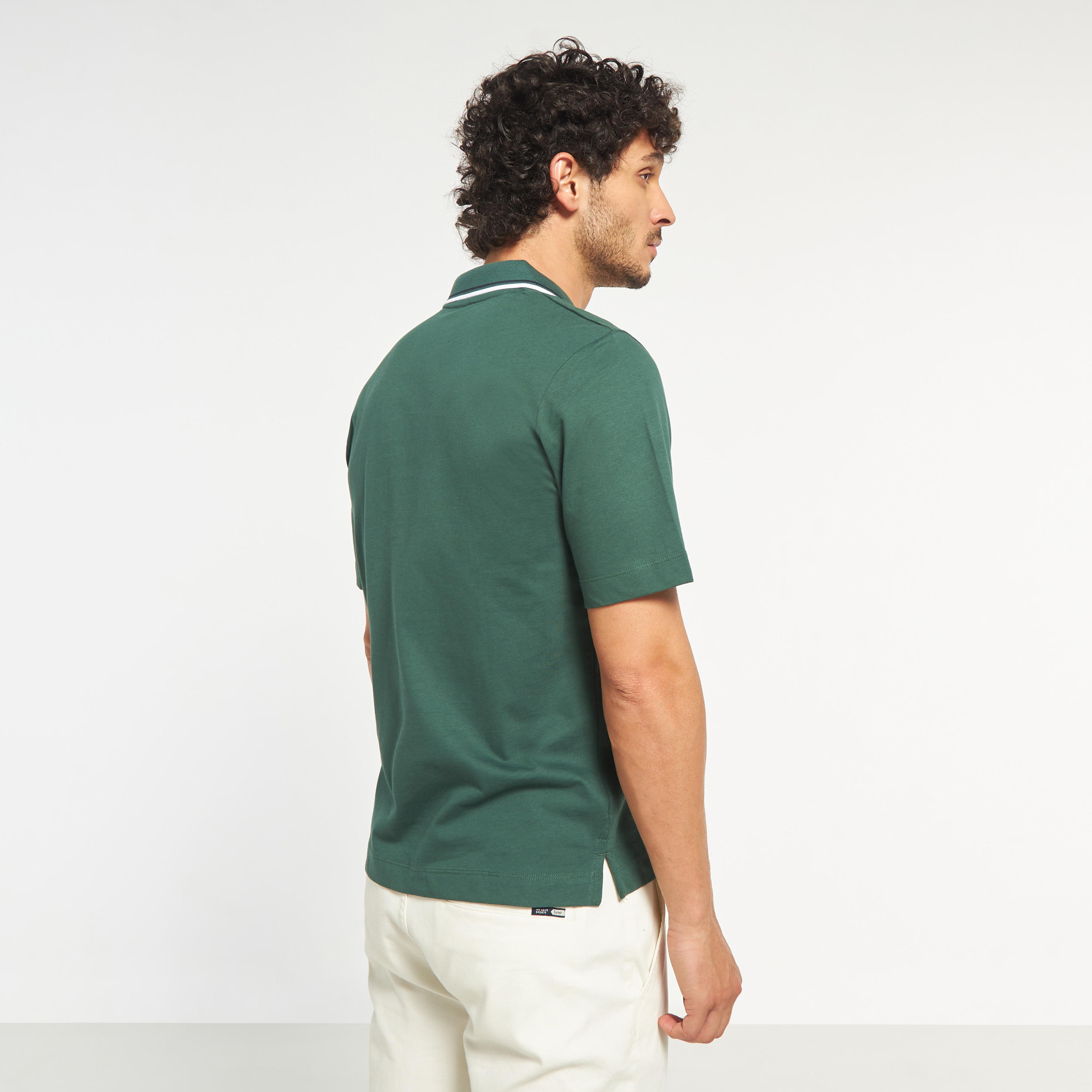 بولو تي شيرت من جاك آند جونز بأكمام قصيرة مع شعار-men-clothing-tshirtsandpolos-polos-image-15