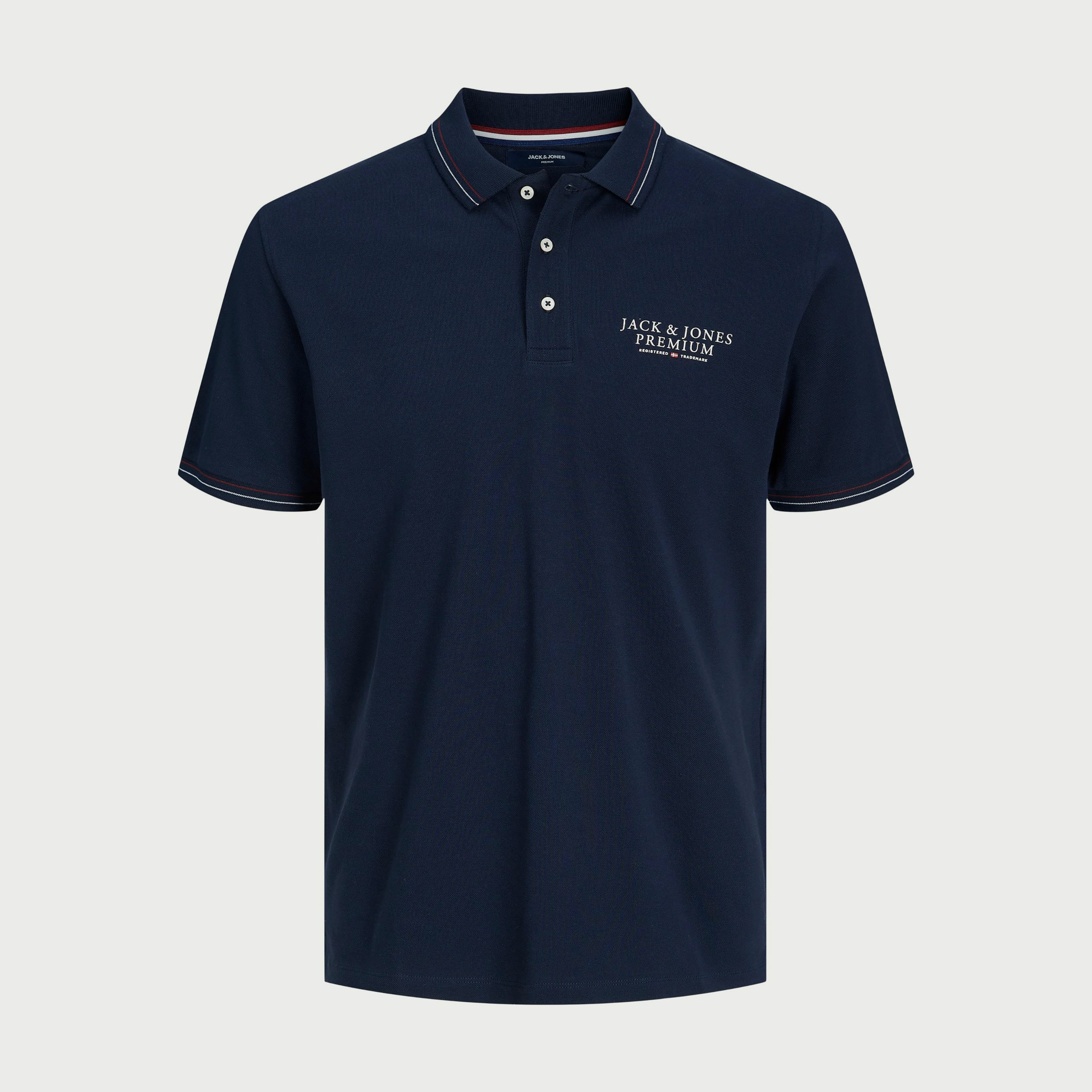 بولو تي شيرت من جاك آند جونز بأكمام قصيرة مع مطبوع-men-clothing-tshirtsandpolos-polos-image-5
