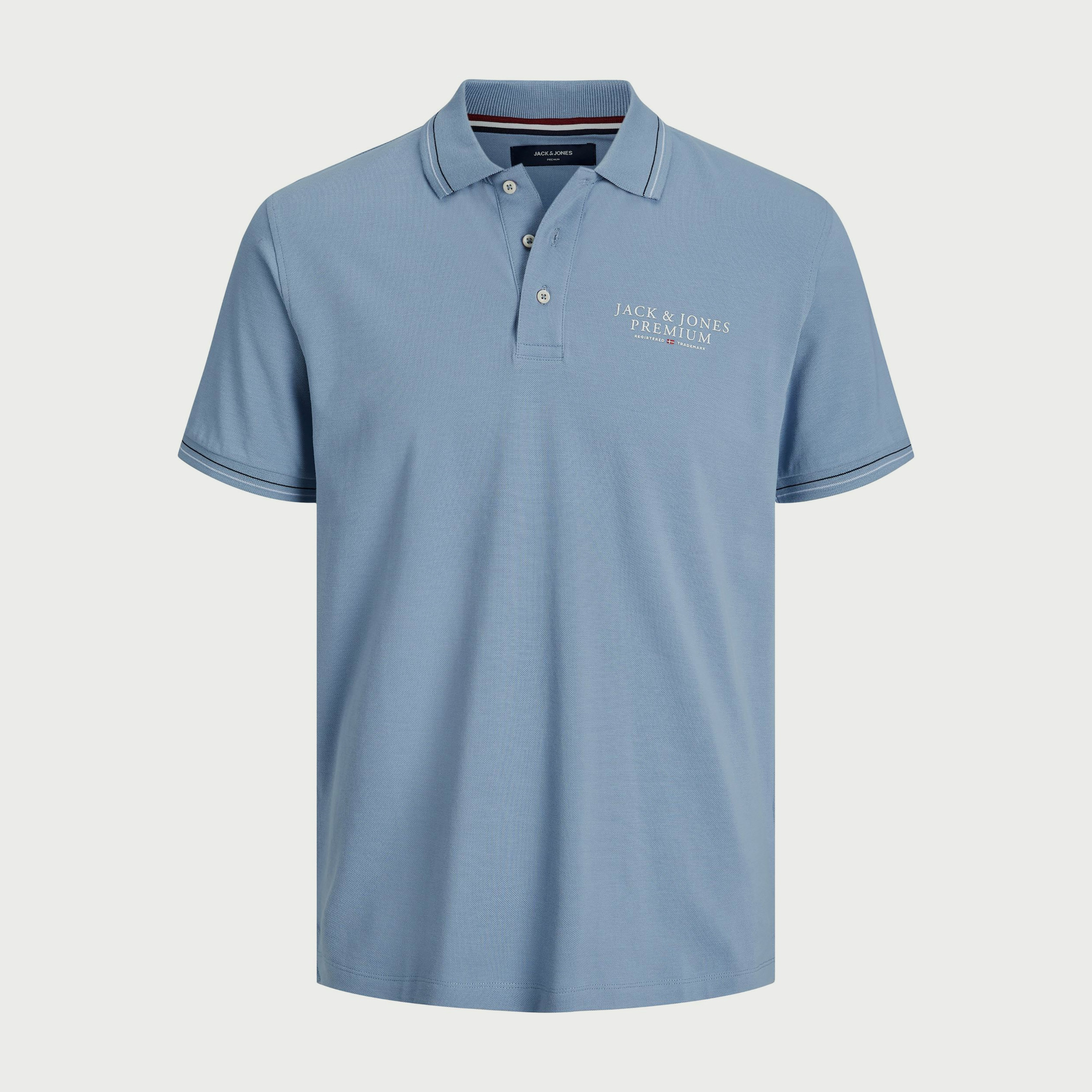 بولو تي شيرت من جاك آند جونز بأكمام قصيرة مع مطبوع-men-clothing-tshirtsandpolos-polos-image-5