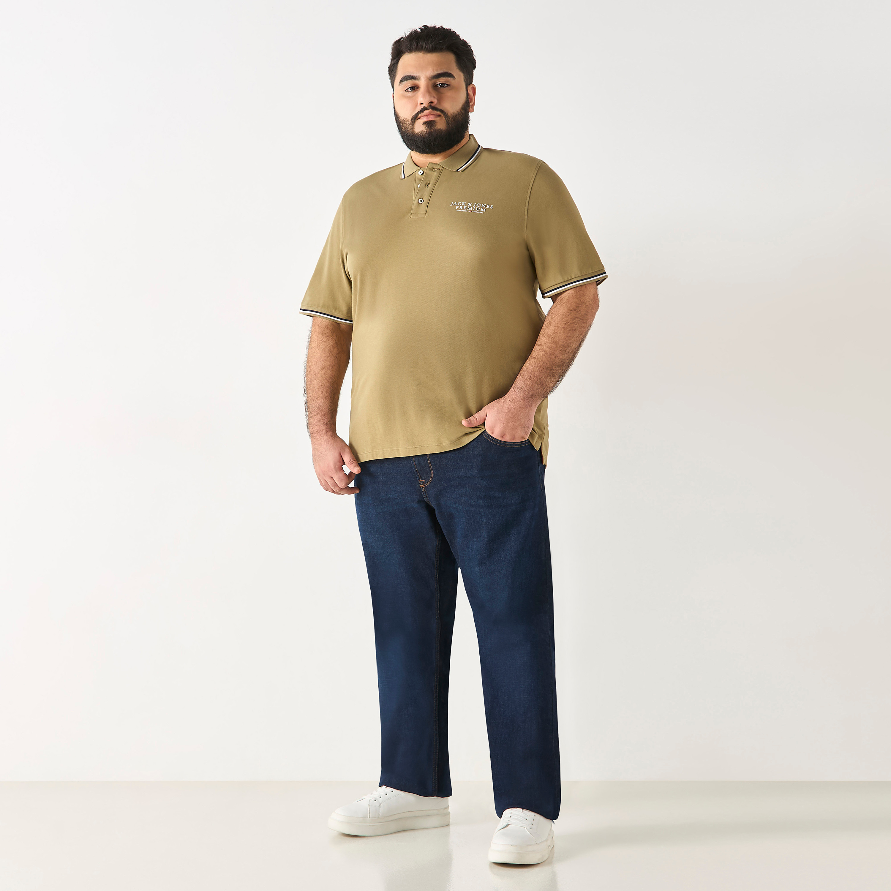 Jack & Jones Logo Collared Short Sleeves Polo T-Shirt-men-clothing-tshirtsandpolos-polos-image-2