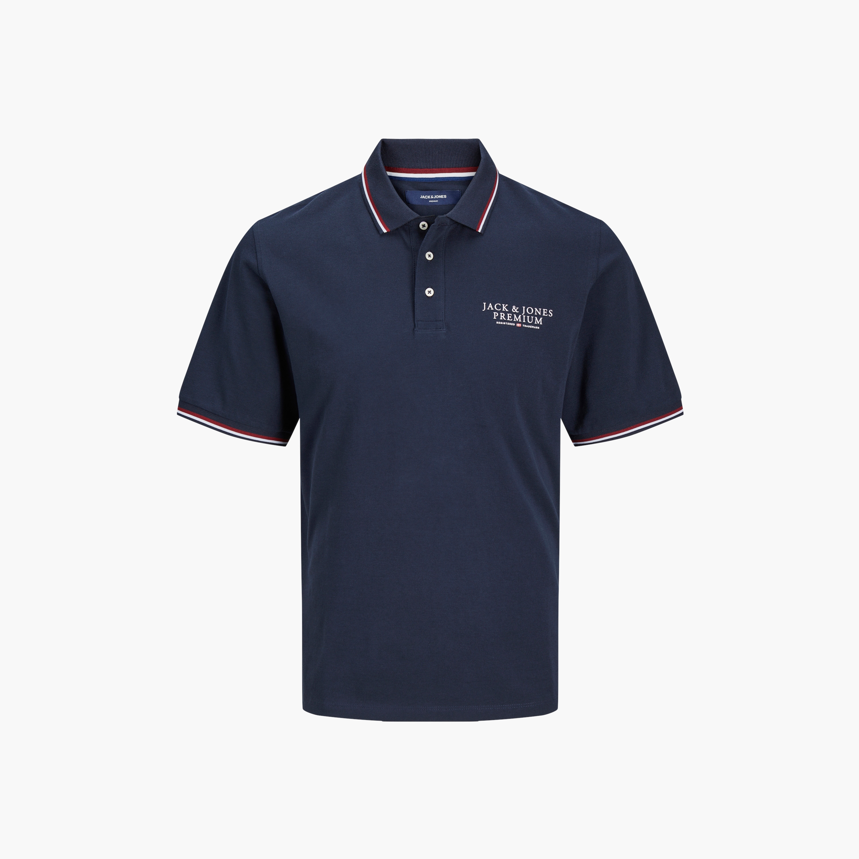 بولو تي شيرت ذو ياقة من جاك آند جونز بأكمام قصيرة مع شعار-men-clothing-tshirtsandpolos-polos-image-6