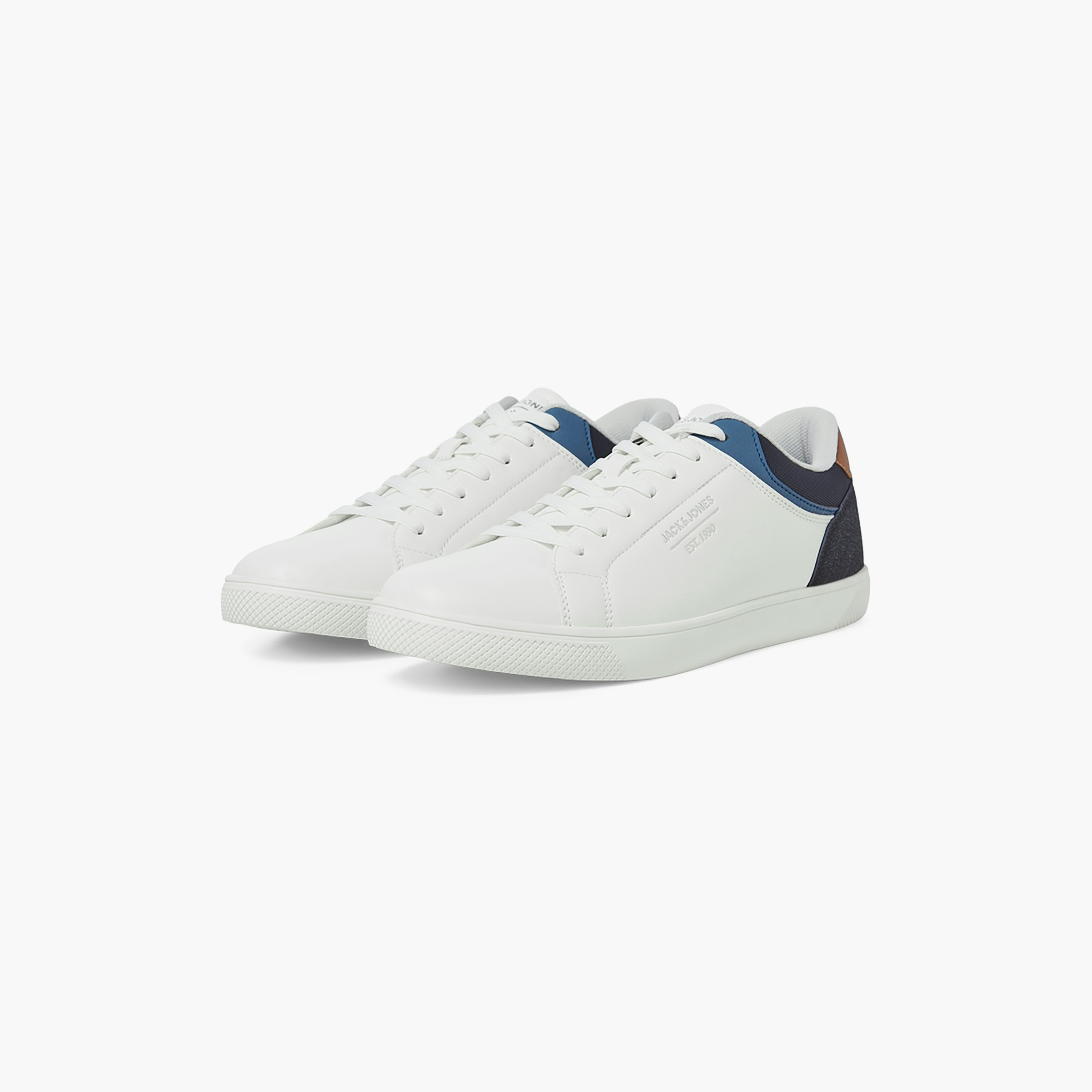 Jack & Jones Men's Low Top Lace-Up Sneakers | 12229020-men-shoes-sneakers-image-1