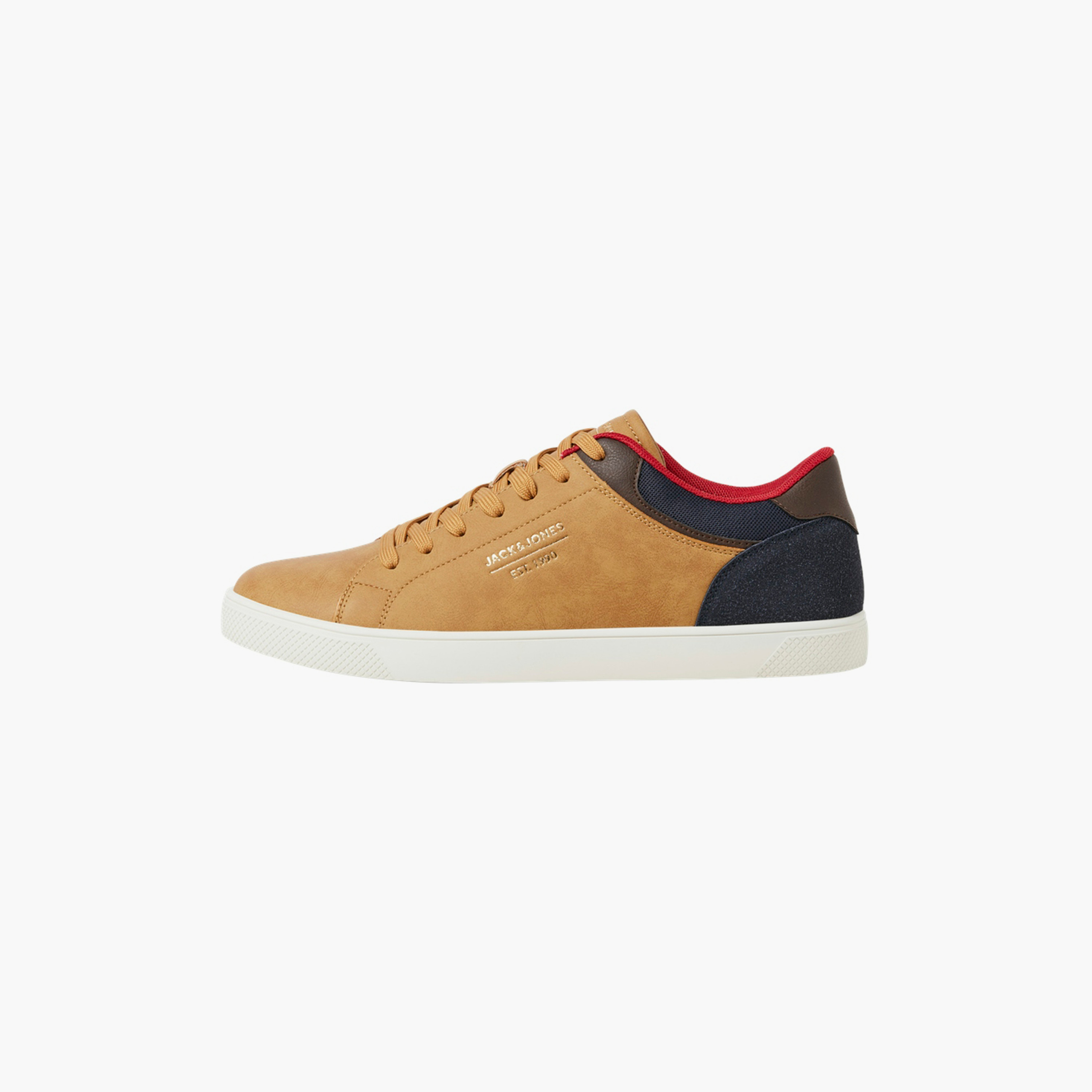 Jack & Jones Men's Lace-Up Low Top Sneakers | 12229020-men-shoes-sneakers-image-4