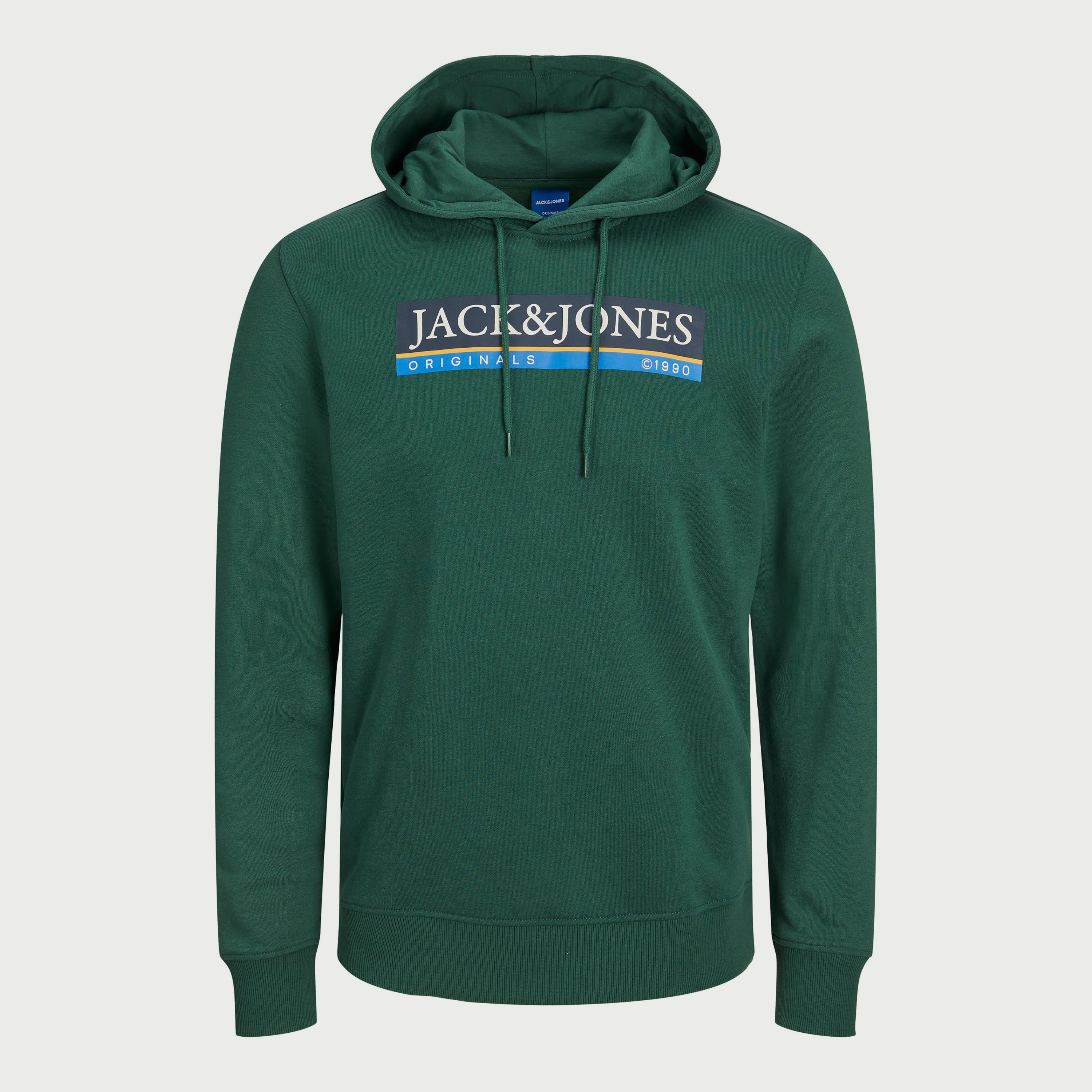 هودي جاك آند جونز مطبوع بأكمام طويلة-men-winterwear-hoodiesandsweatshirts-image-5
