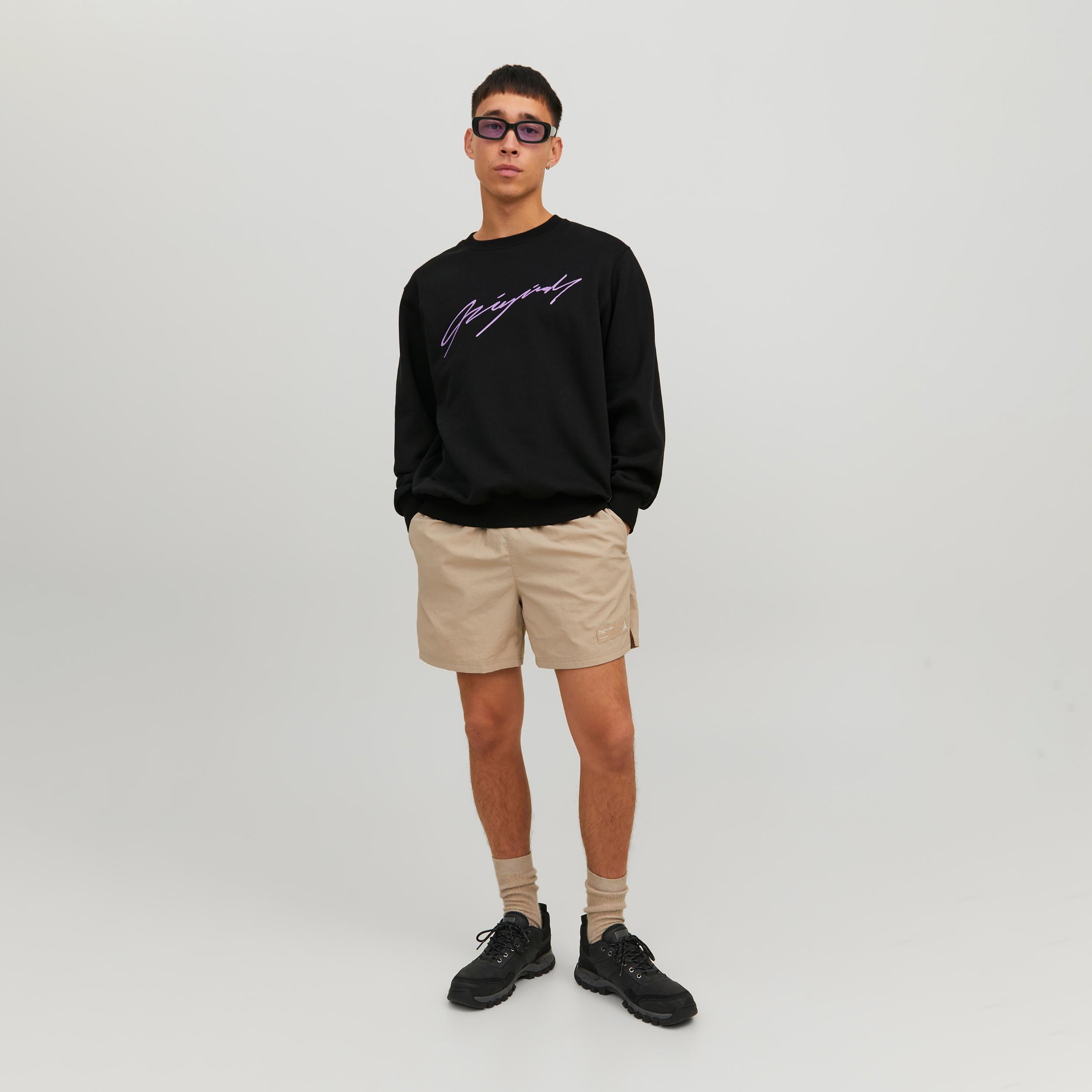 Jack & Jones Printed Crew Neck Long Sleeves Sweatshirt-men-winterwear-hoodiesandsweatshirts-image-2