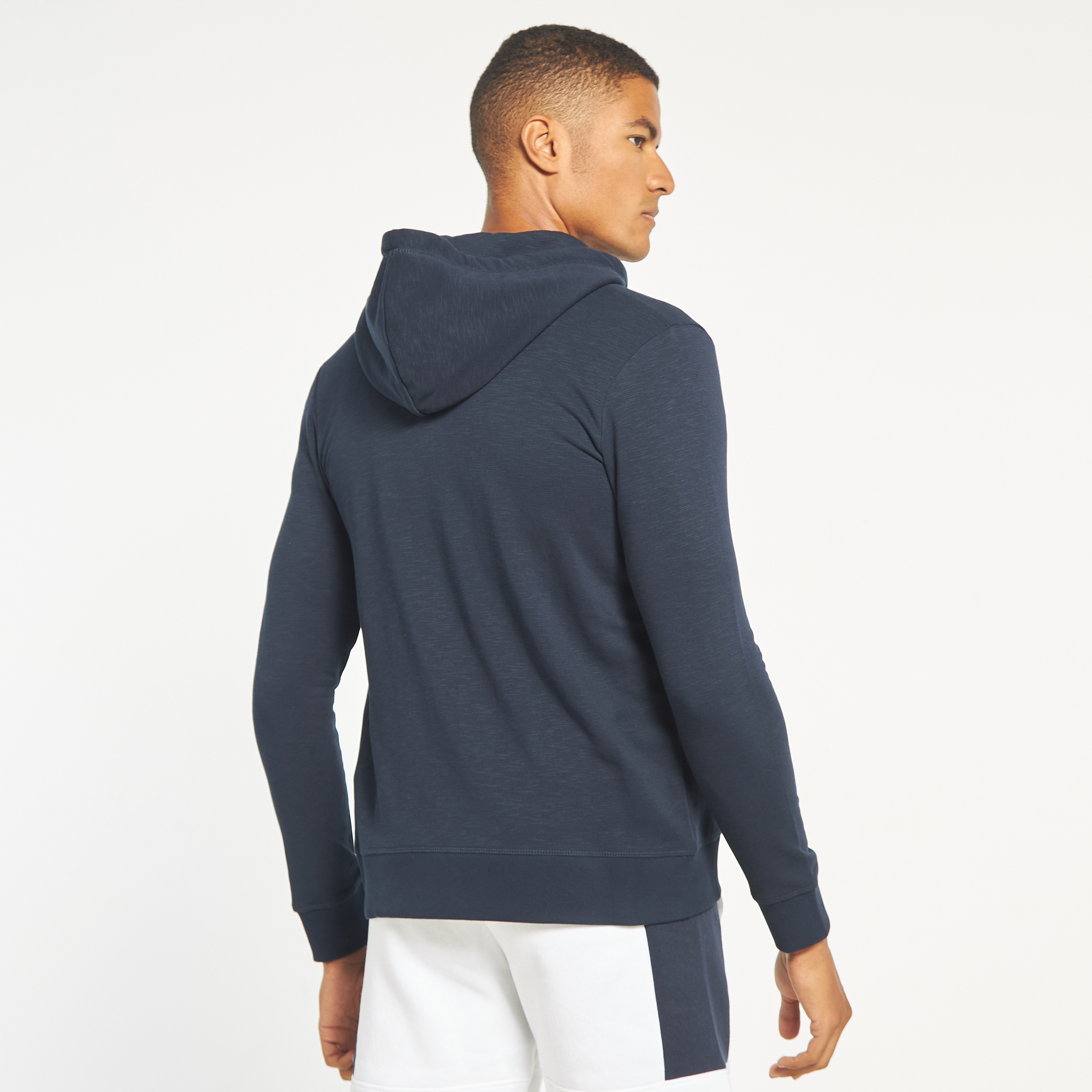 هودي من جاك آند جونز مع شعار بأكمام طويلة مع سحاب للإغلاق -men-winterwear-hoodiesandsweatshirts-image-7