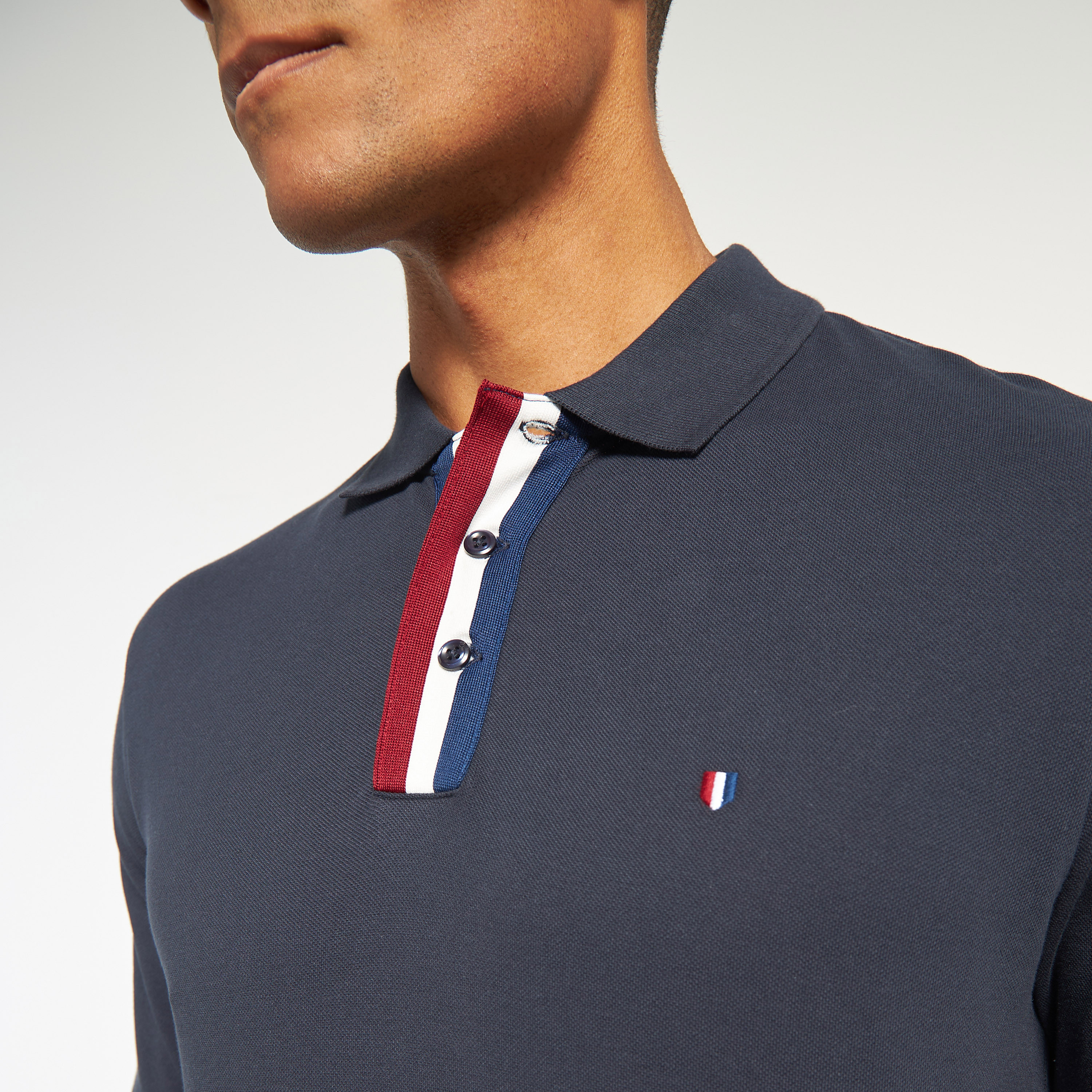 تي شيرت بولو سادة بأكمام قصيرة من جاك اند جونز-men-clothing-tshirtsandpolos-polos-image-4