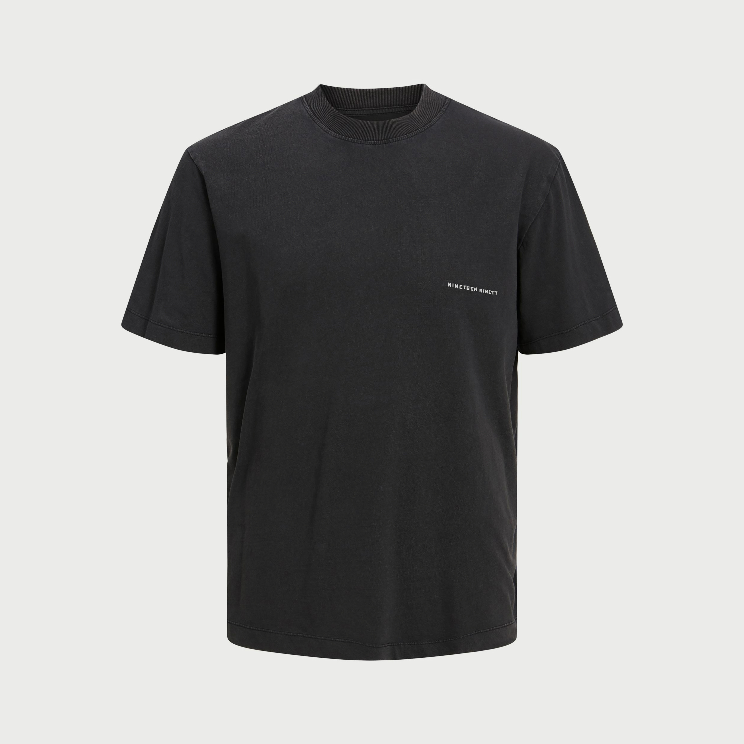 Jack & Jones Plain Crew Neck Short Sleeves T-Shirt-men-clothing-tshirtsandpolos-tshirts-image-1