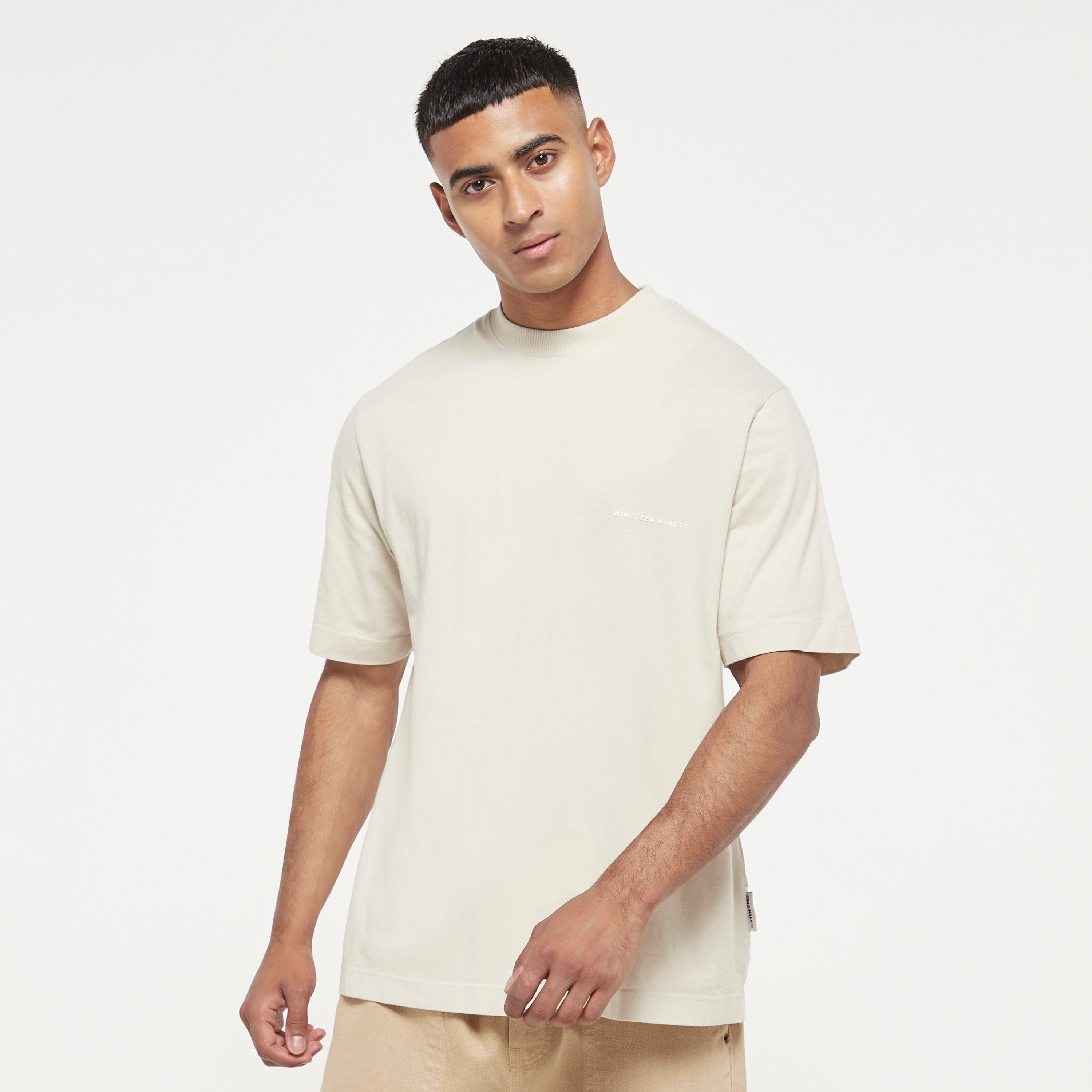 Jack & Jones Plain Crew Neck Short Sleeves T-Shirt-men-clothing-tshirtsandpolos-tshirts-image-2