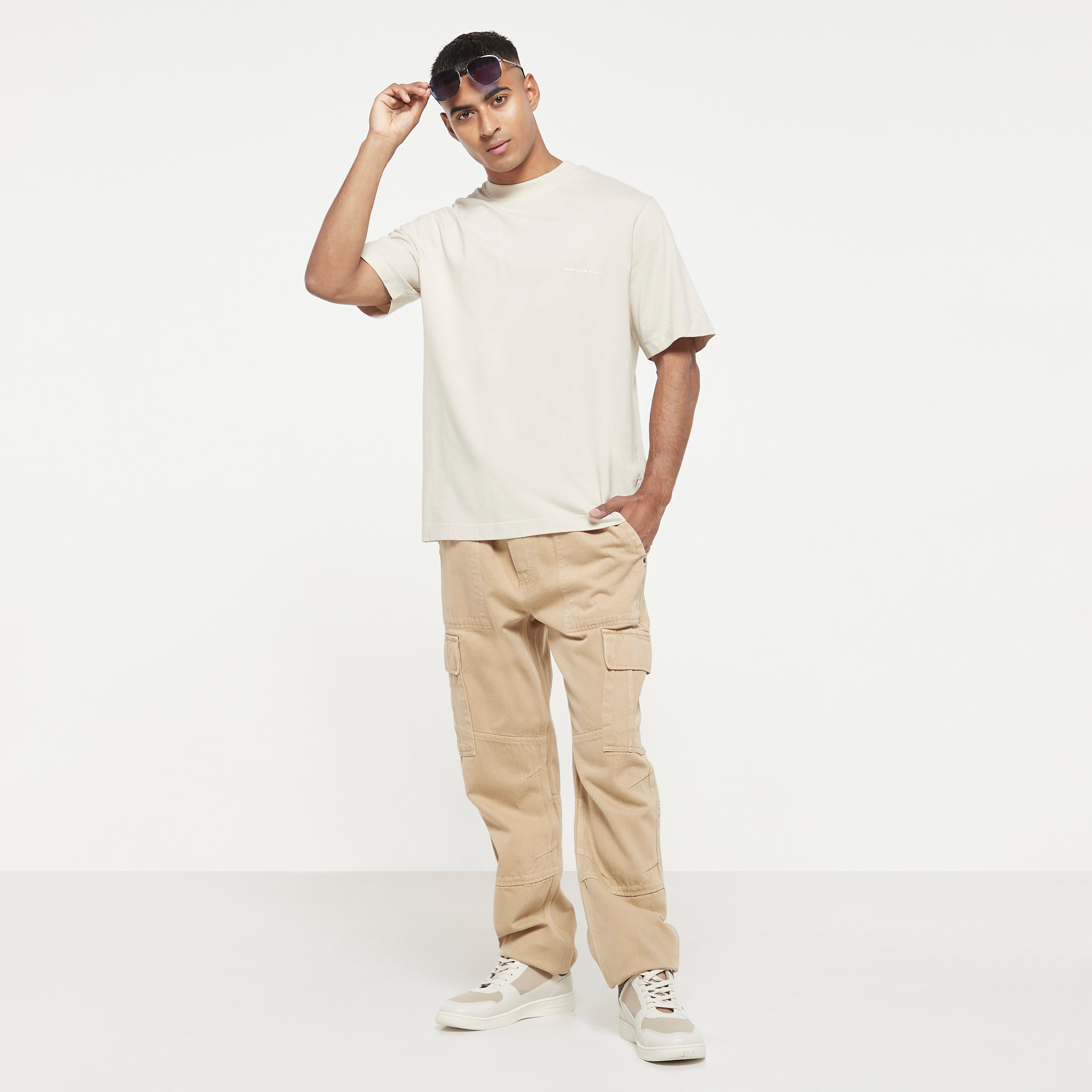 Jack & Jones Plain Crew Neck Short Sleeves T-Shirt-men-clothing-tshirtsandpolos-tshirts-image-3
