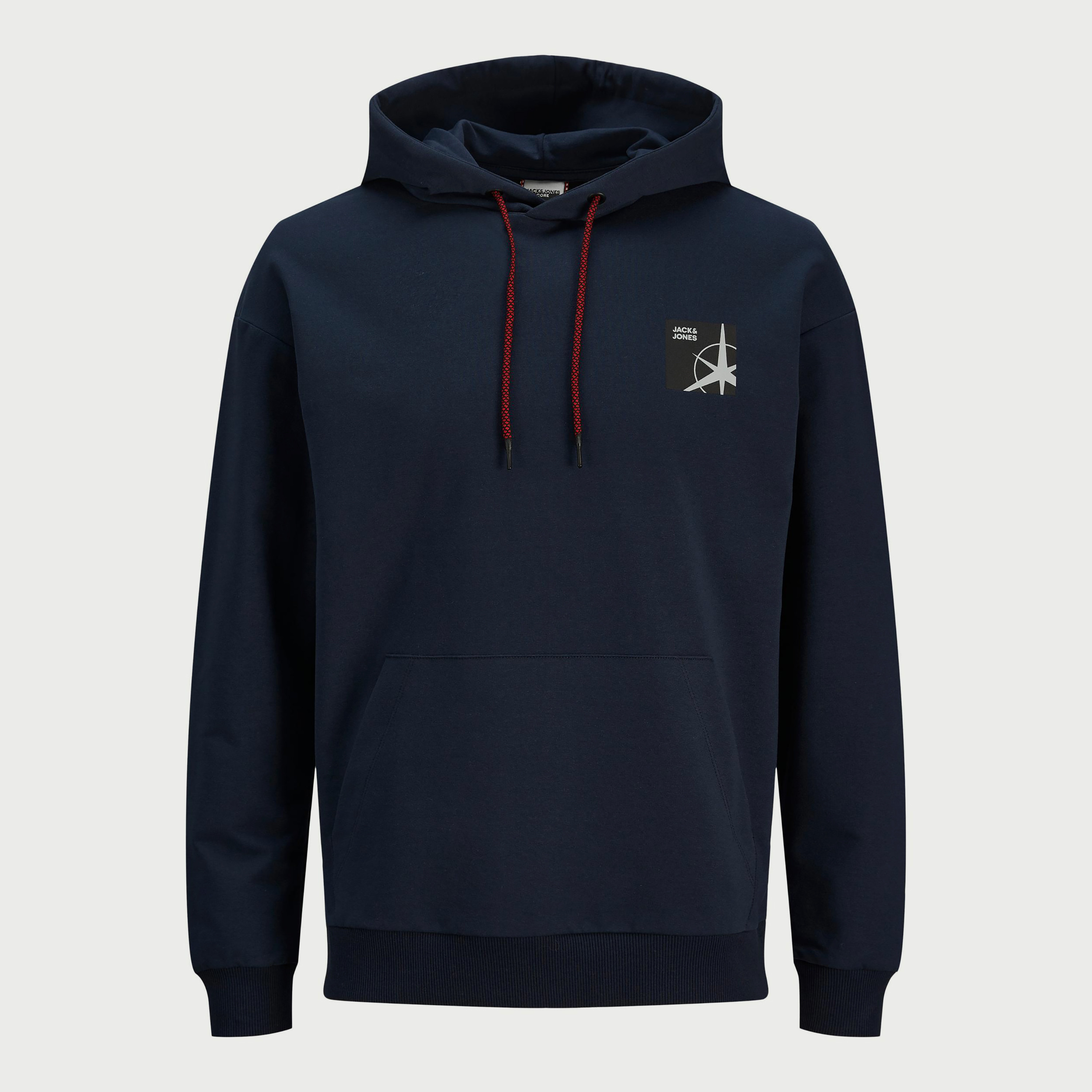 هودي من جاك آند جونز مطبوع بأكمام طويلة مع جيب كانغارو-men-winterwear-hoodiesandsweatshirts-image-6
