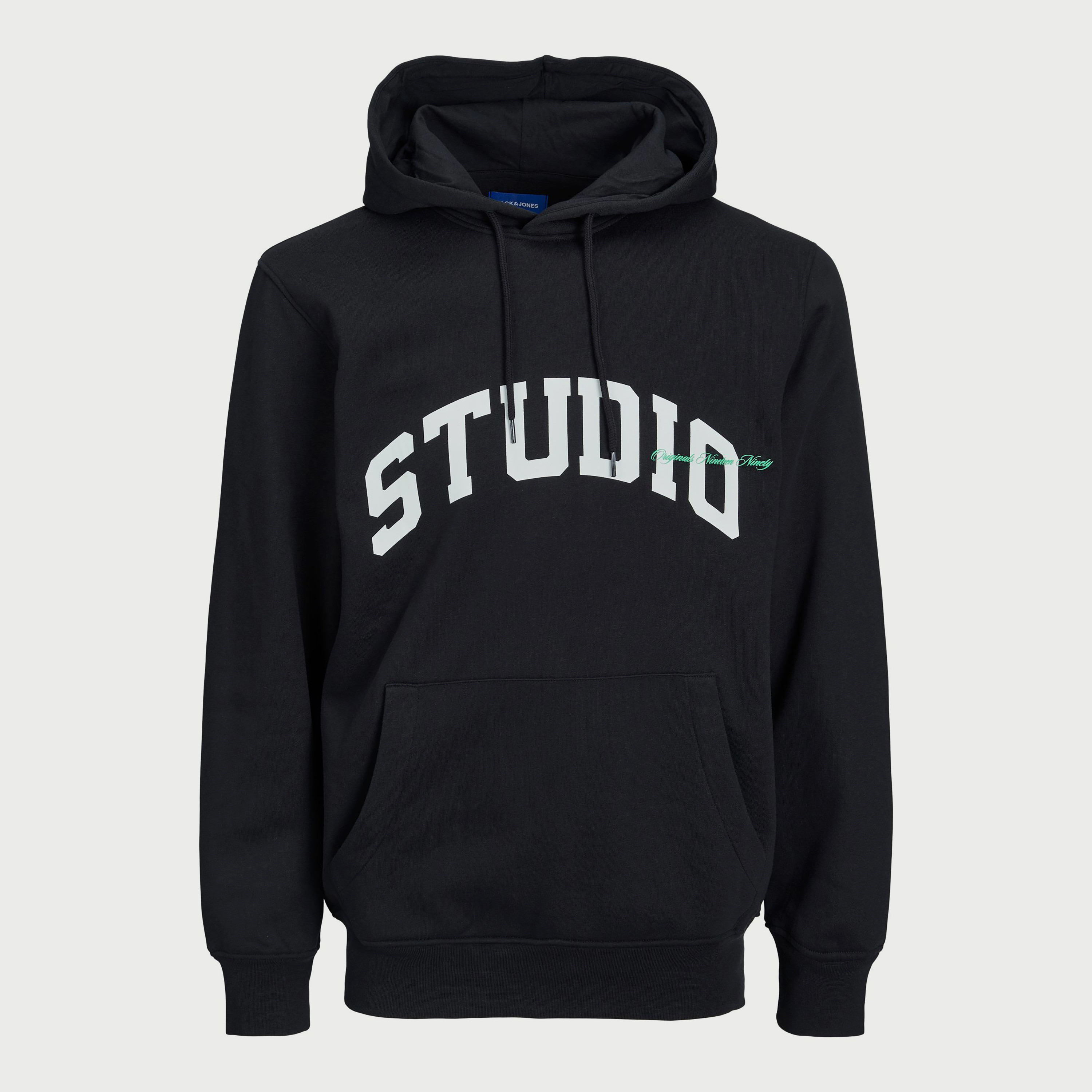 هودي من جاك آند جونز مطبوع بأكمام طويلة مع جيب كانغارو-men-winterwear-hoodiesandsweatshirts-image-1