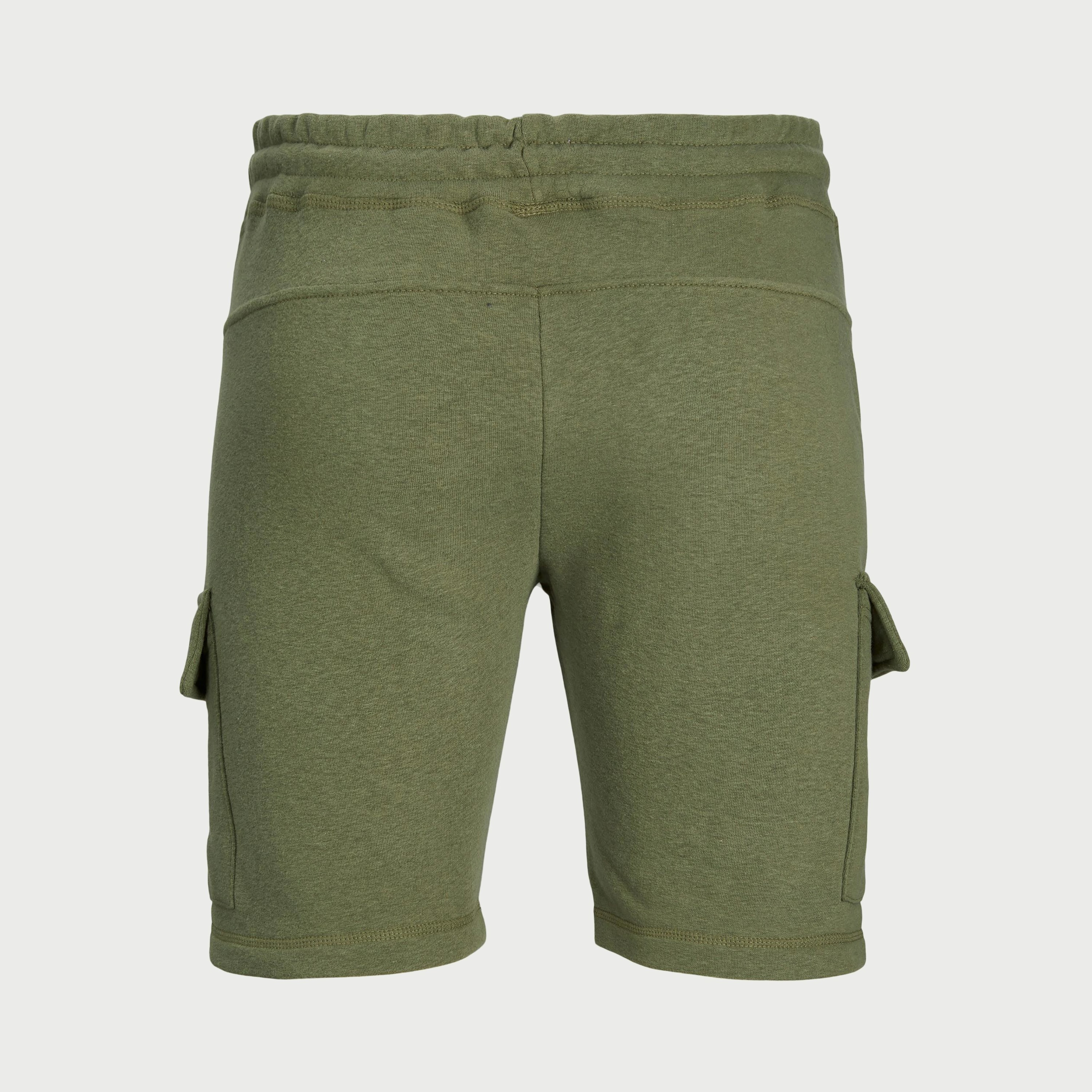 Jack & Jones Plain Mid-Rise Drawstring Shorts-men-clothing-bottoms-shorts-image-2