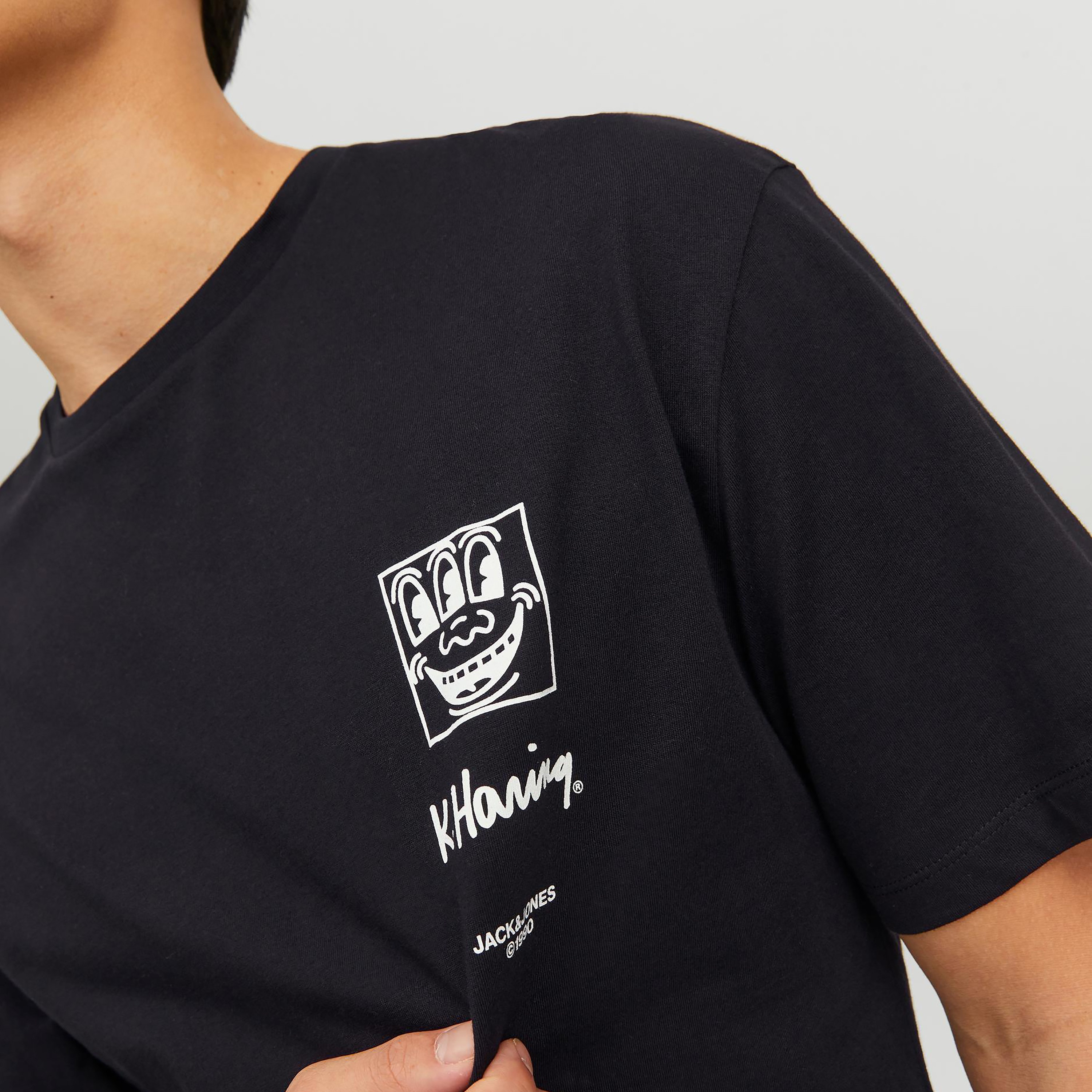 Jack & Jones Printed Crew Neck Short Sleeves T-Shirt-CP_BESTPRICE_EXCLUSION-image-3