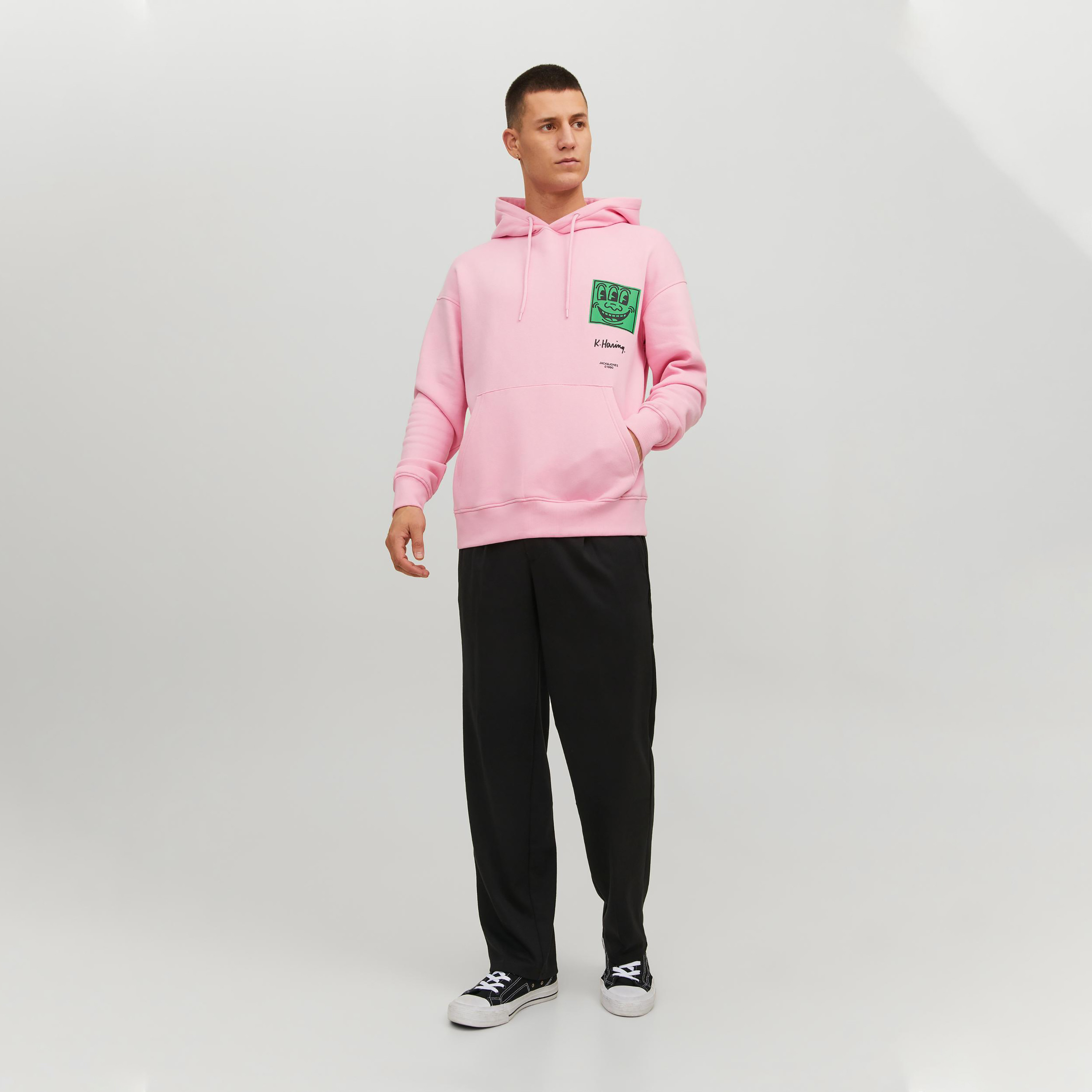 Jack & Jones Printed Long Sleeves Hoodie with Kangaroo Pocket-men-winterwear-hoodiesandsweatshirts-image-6