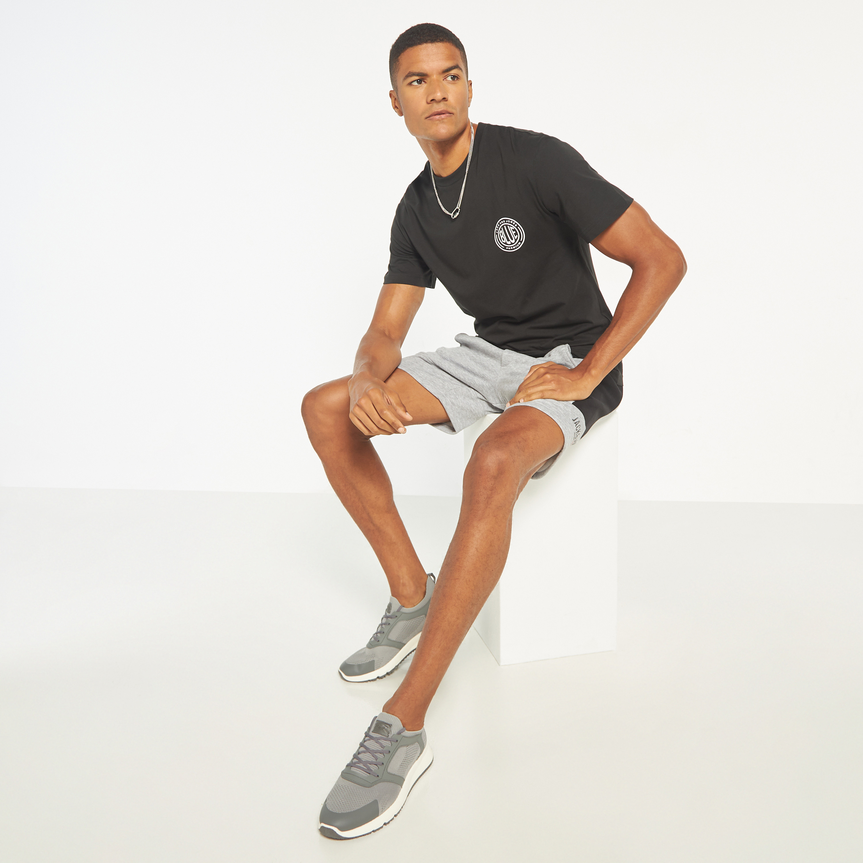 Jack & Jones Logo Crew Neck Short Sleeves T-Shirt-men-clothing-tshirtsandpolos-tshirts-image-2