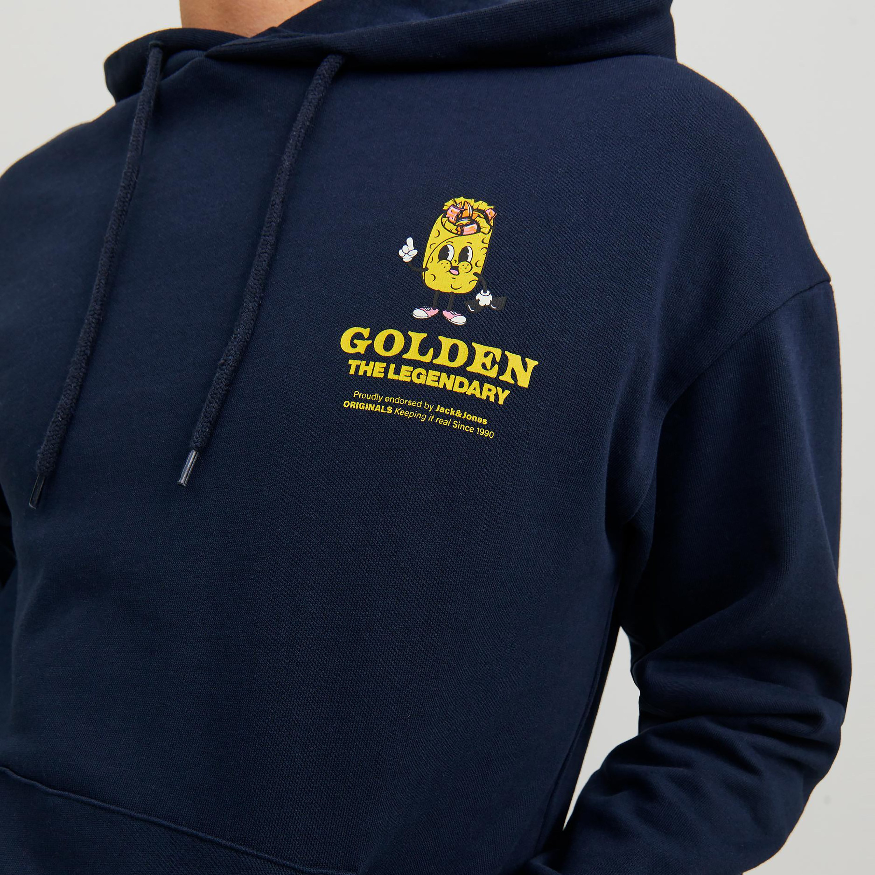 هودي من جاك آند جونز مطبوع بأكمام طويلة مع جيب كانغارو-men-winterwear-hoodiesandsweatshirts-image-8