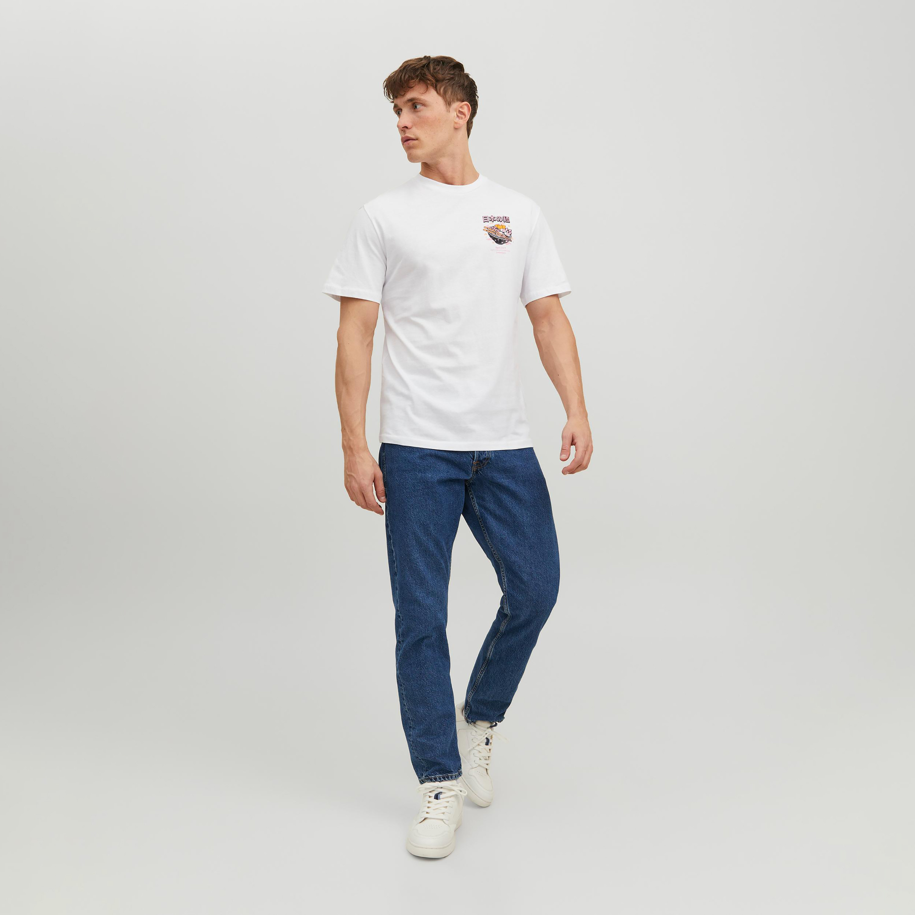 Jack & Jones Printed Crew Neck Short Sleeves T-Shirt-men-clothing-tshirtsandpolos-tshirts-image-2