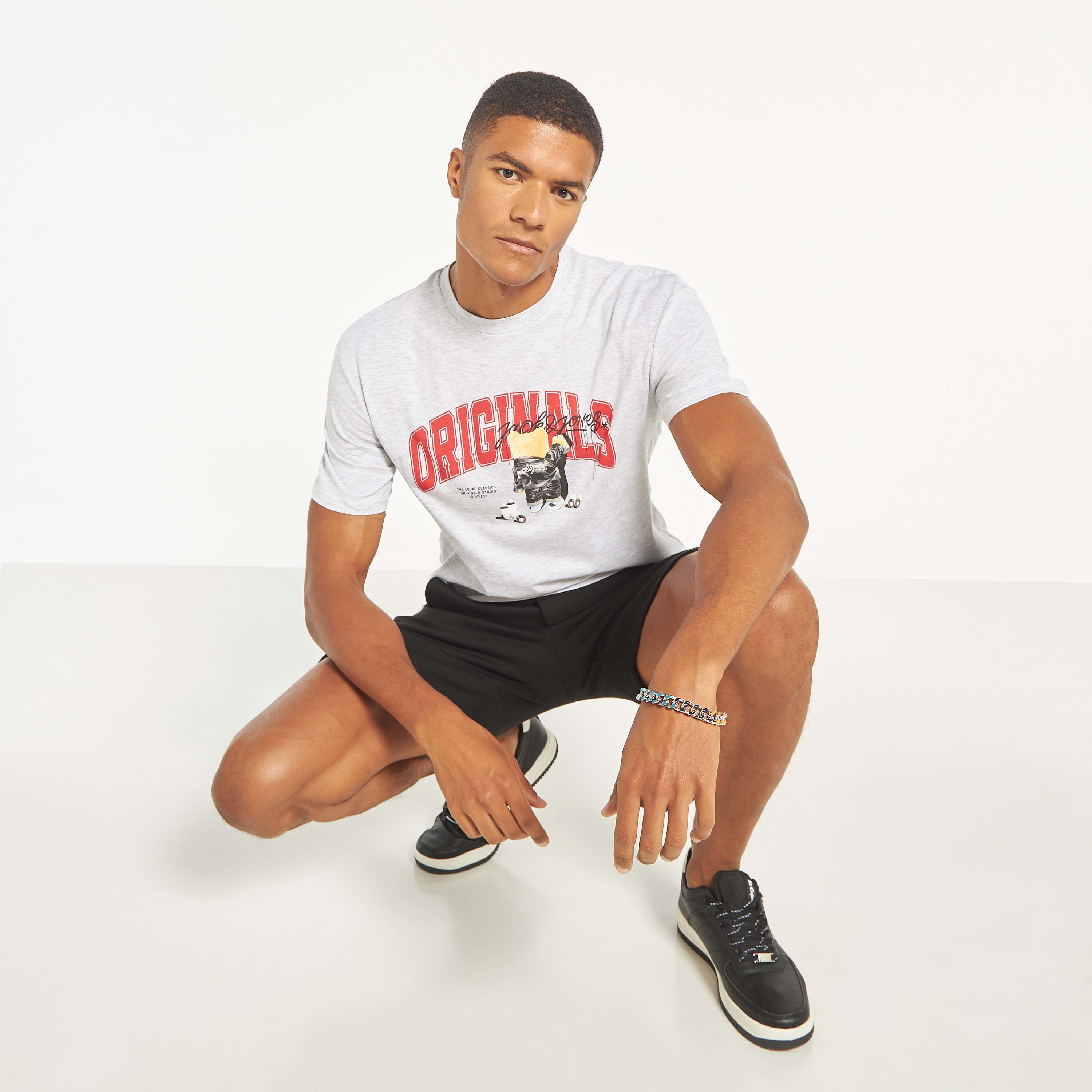 Jack & Jones Printed Crew Neck Short Sleeves T-Shirt-men-clothing-tshirtsandpolos-tshirts-image-2