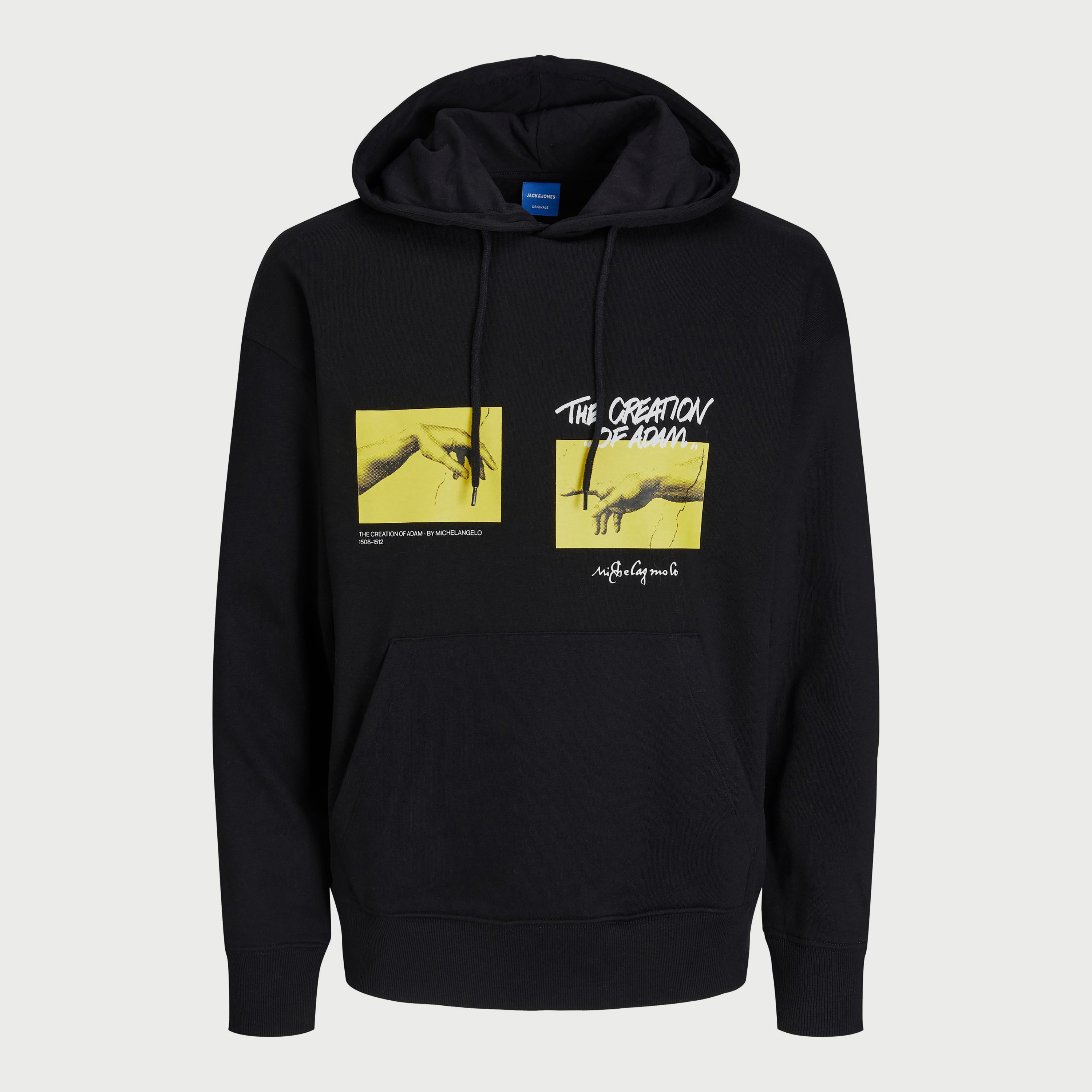 هودي من جاك آند جونز مطبوع بأكمام طويلة مع جيب كانغارو-men-winterwear-hoodiesandsweatshirts-image-10