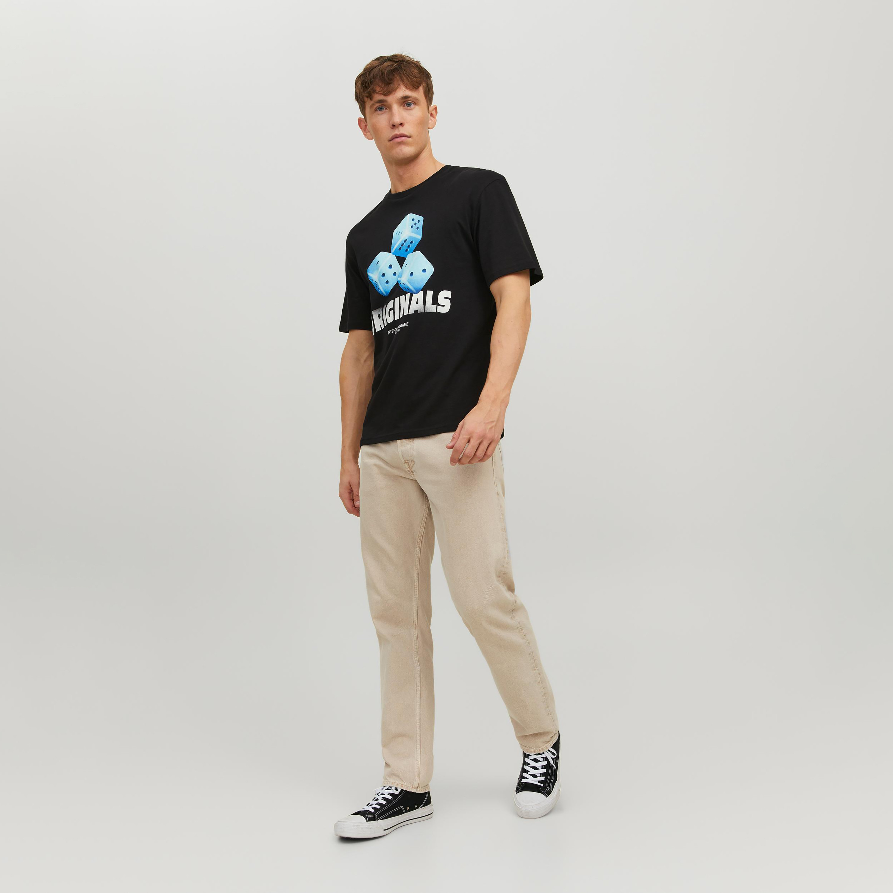 Jack & Jones Printed Crew Neck Short Sleeves T-Shirt-men-clothing-tshirtsandpolos-tshirts-image-2