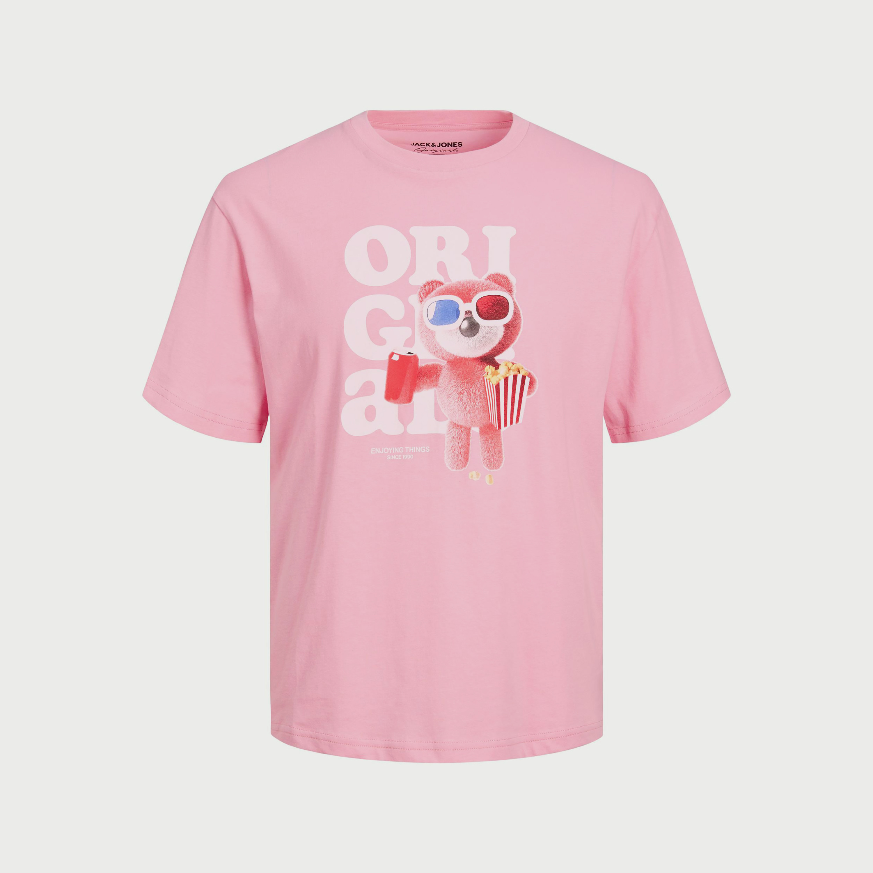 تي شيرت من جاك آند جونز مطبوع بأكمام قصيرة و ياقة مستديرة-men-clothing-tshirtsandpolos-tshirts-image-10
