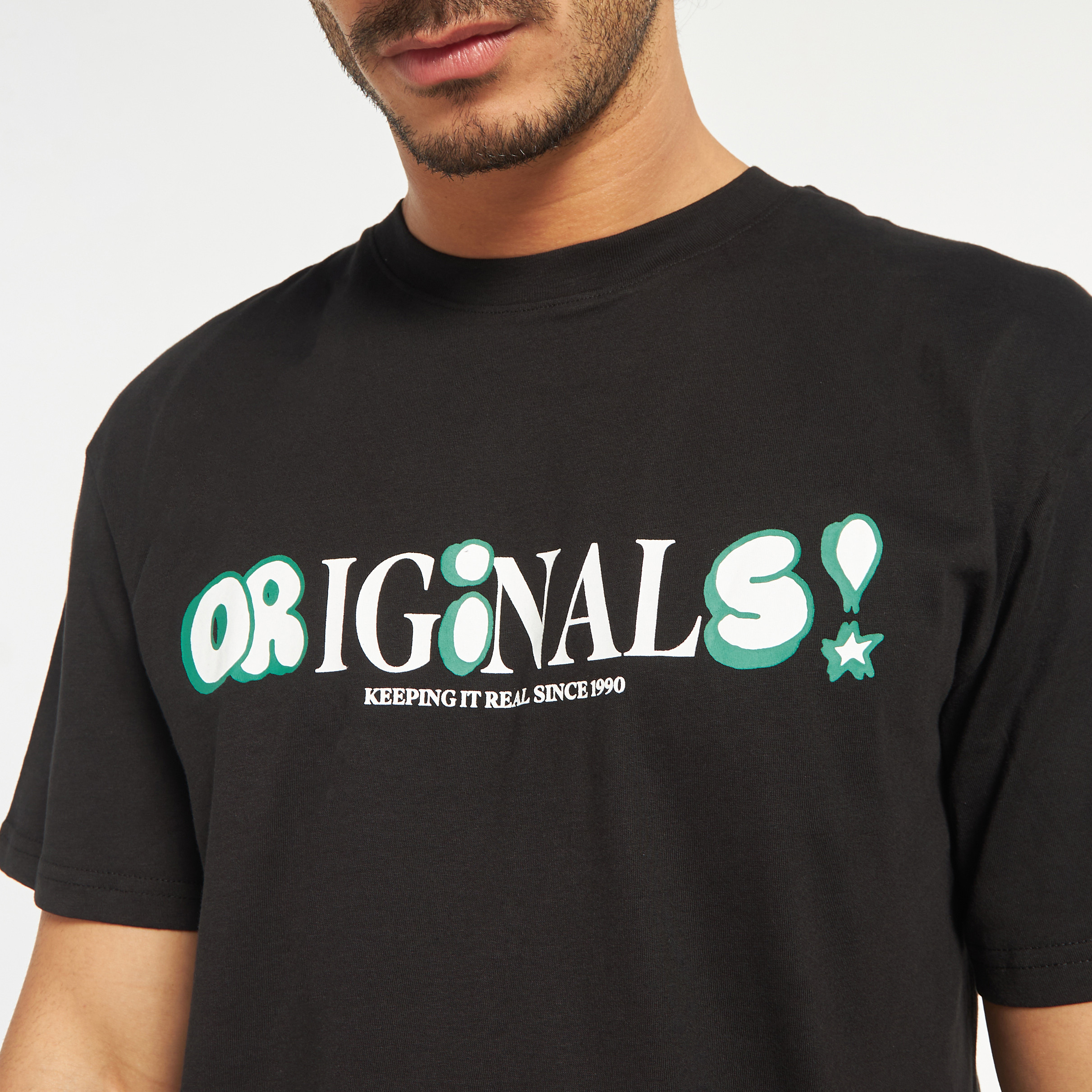 Jack & Jones Printed Crew Neck Short Sleeves T-Shirt-men-clothing-tshirtsandpolos-tshirts-image-4