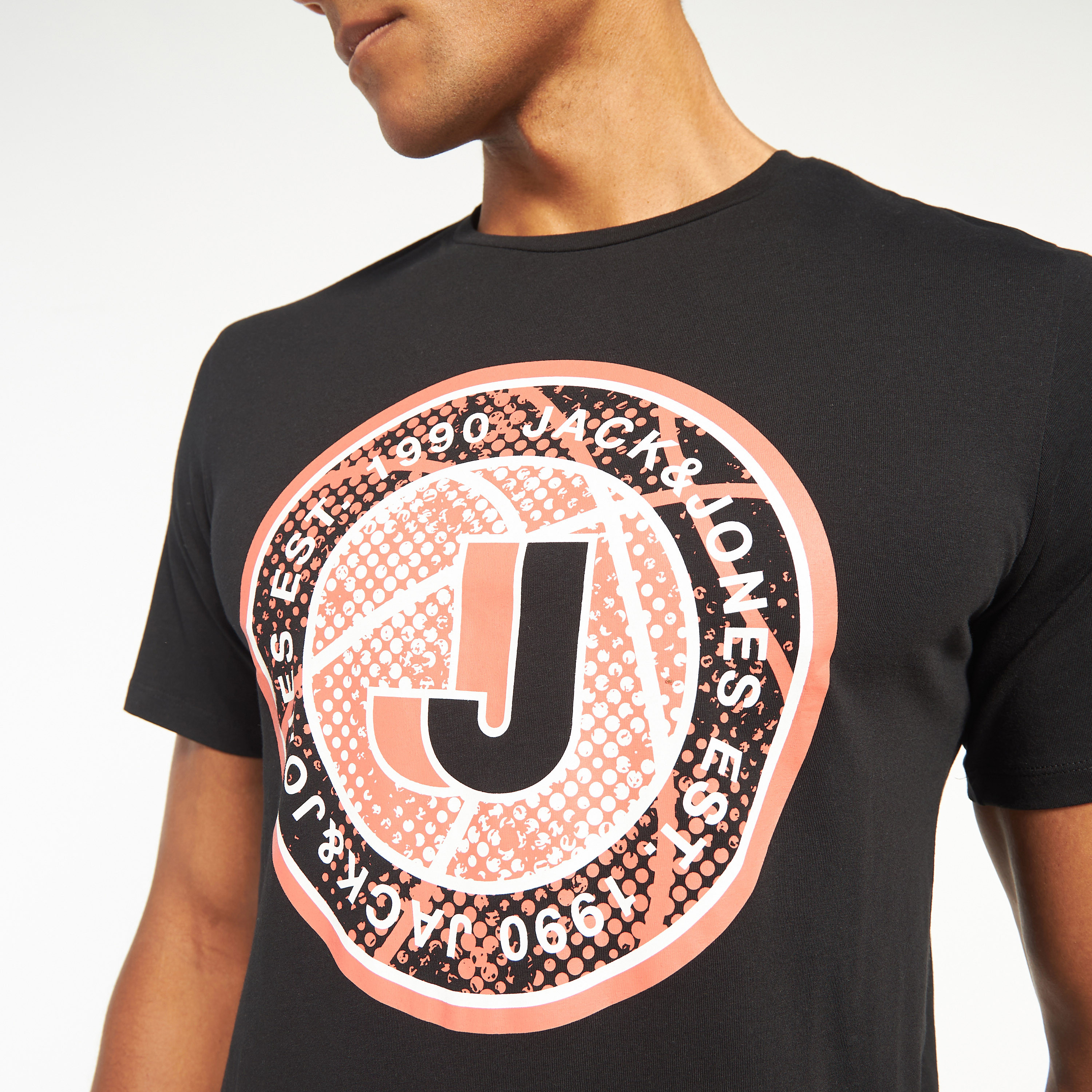 Jack & Jones Printed Crew Neck Short Sleeves T-Shirt-men-clothing-tshirtsandpolos-tshirts-image-4