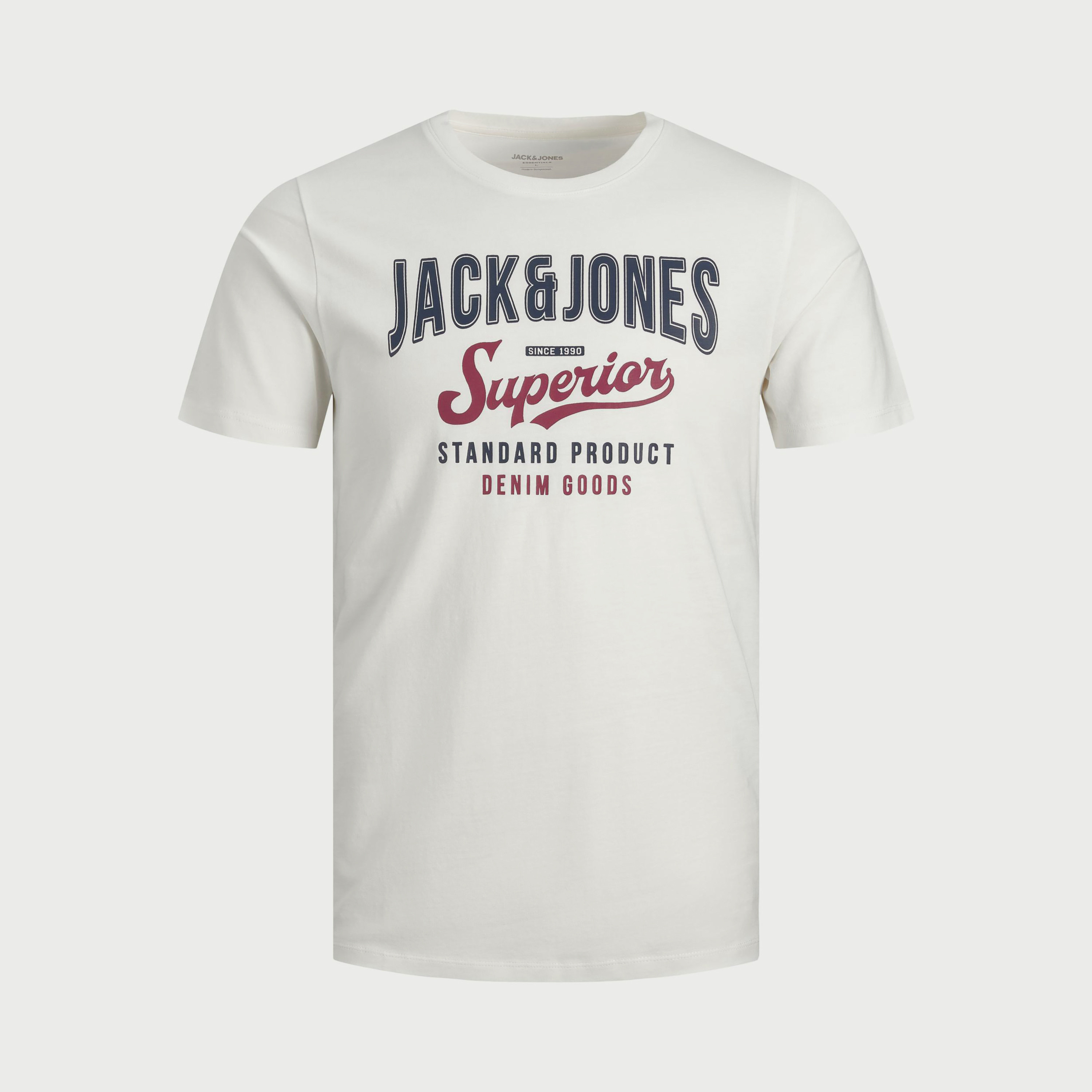 حزمة من 2 تي شيرت من جاك آند جونز مع شعار بأكمام قصيرة و ياقة مستديرة-men-clothing-tshirtsandpolos-tshirts-image-2