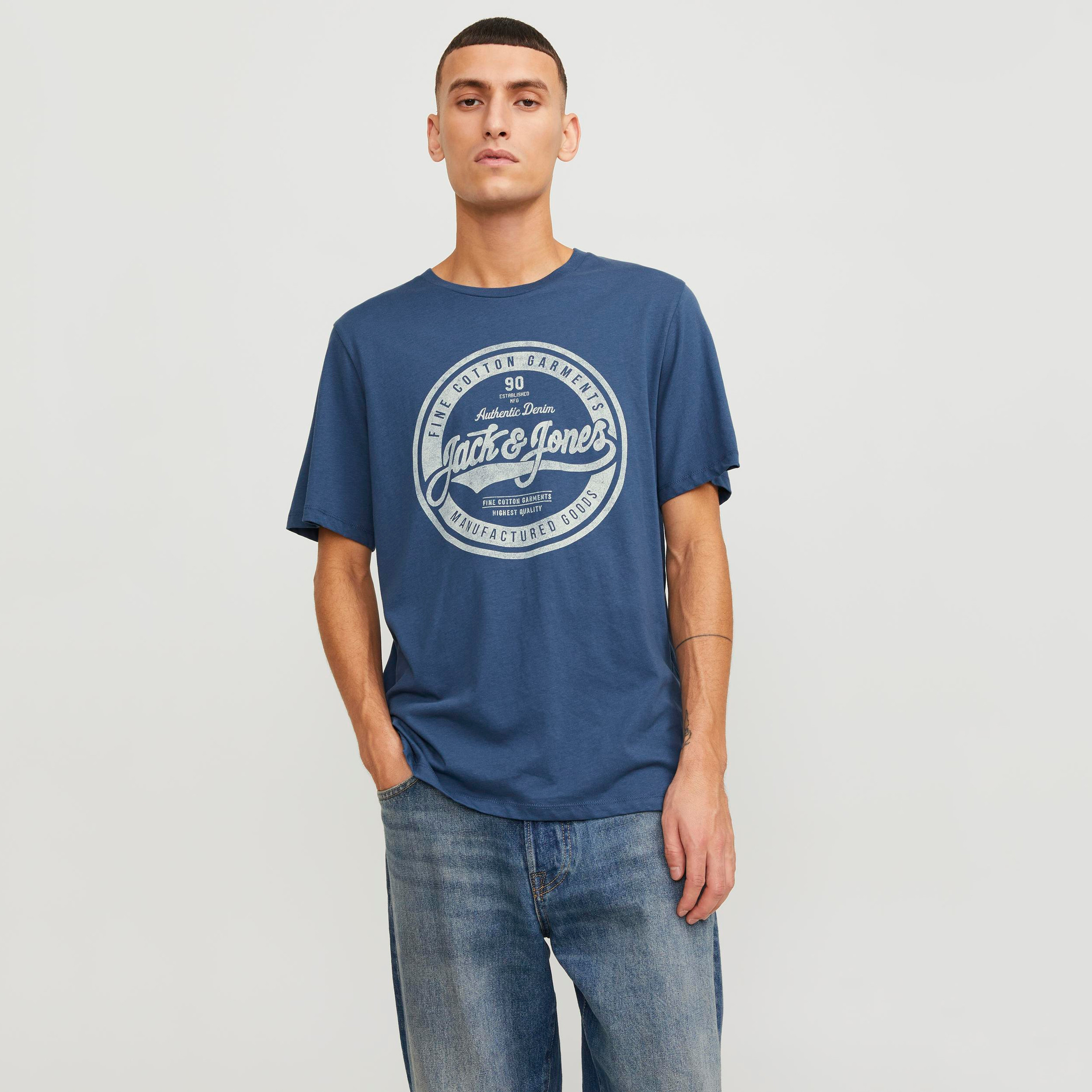 Jack & Jones Printed Crew Neck Short Sleeves T-Shirt-men-clothing-tshirtsandpolos-tshirts-image-9